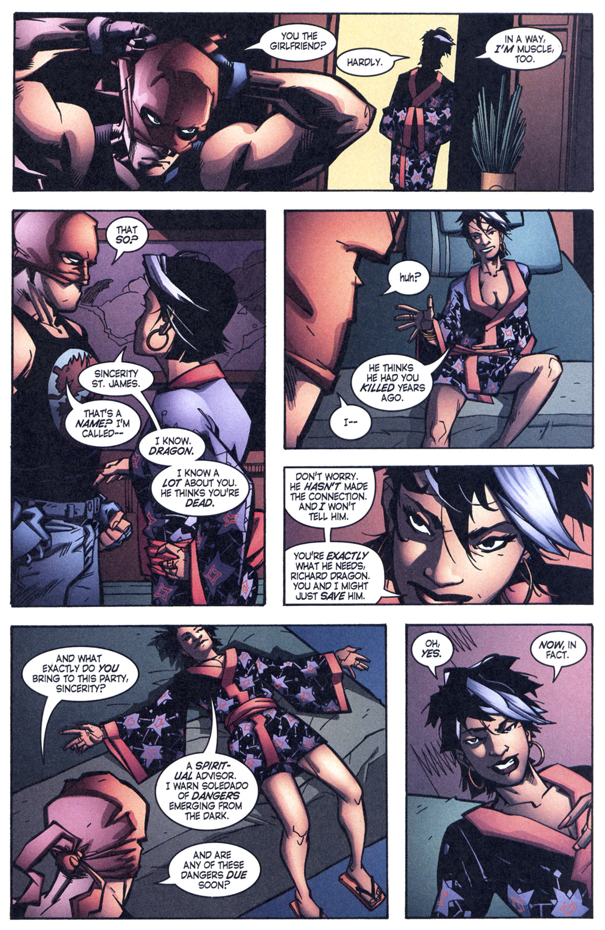 Read online Richard Dragon comic -  Issue #9 - 14