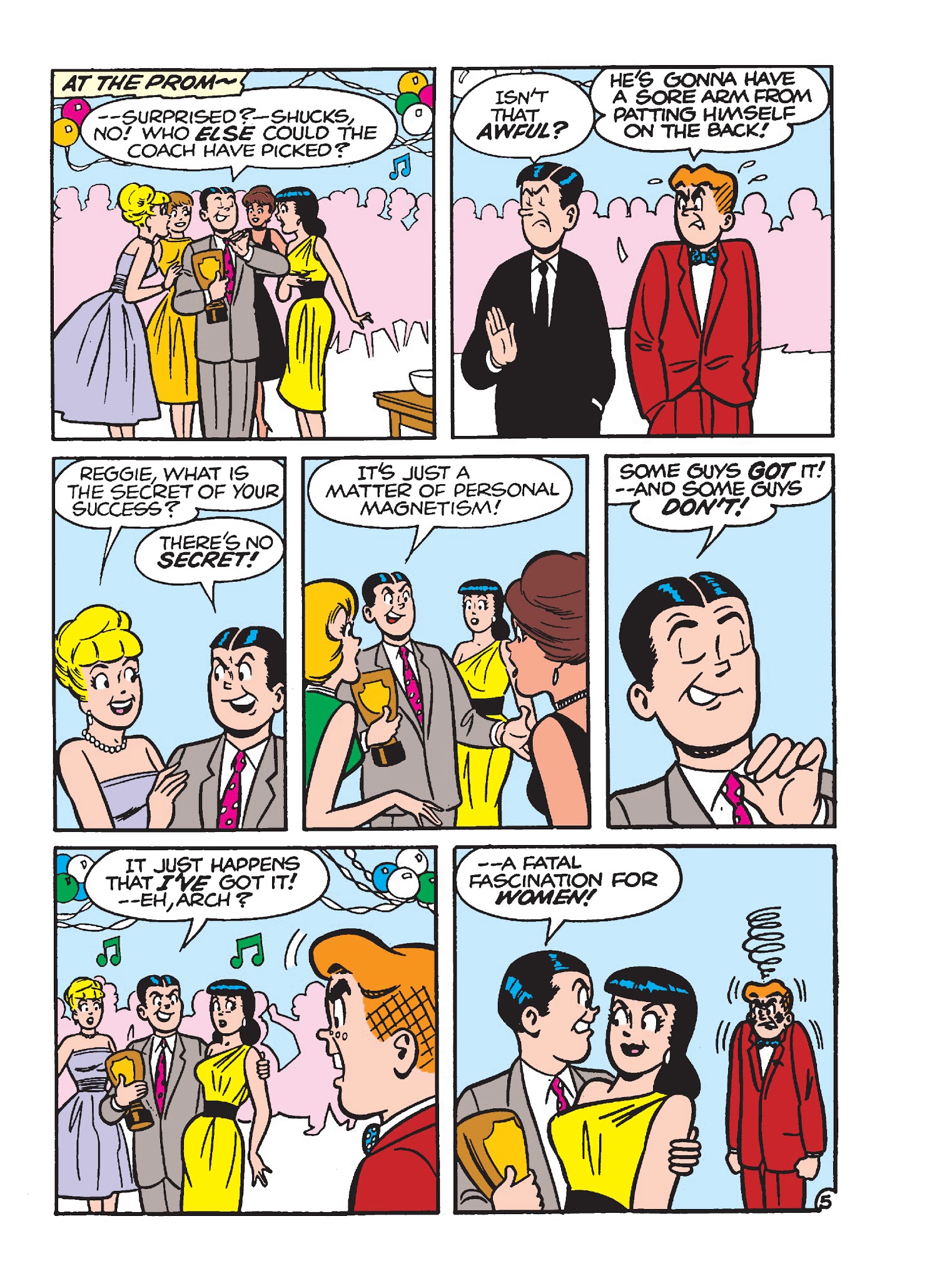 Read online Archie's Funhouse Double Digest comic -  Issue #20 - 216