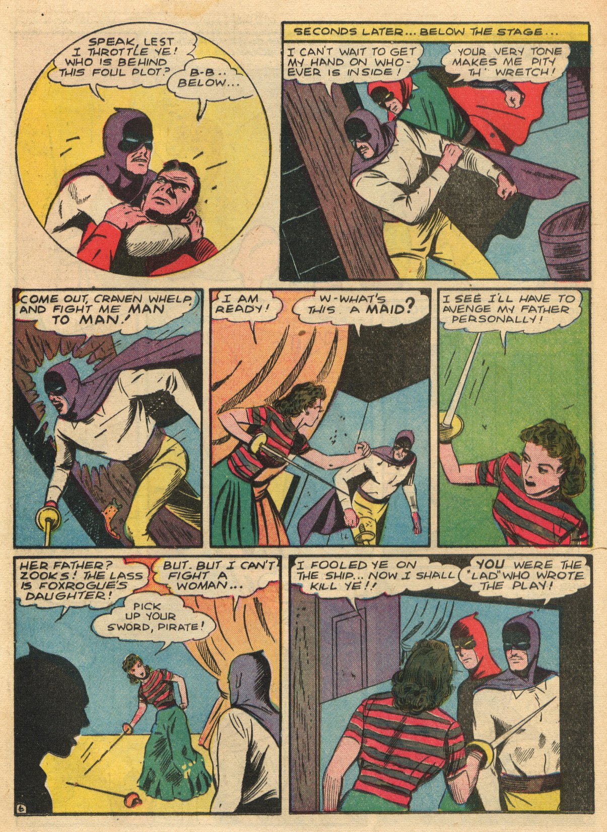 Read online Sensation (Mystery) Comics comic -  Issue #22 - 22