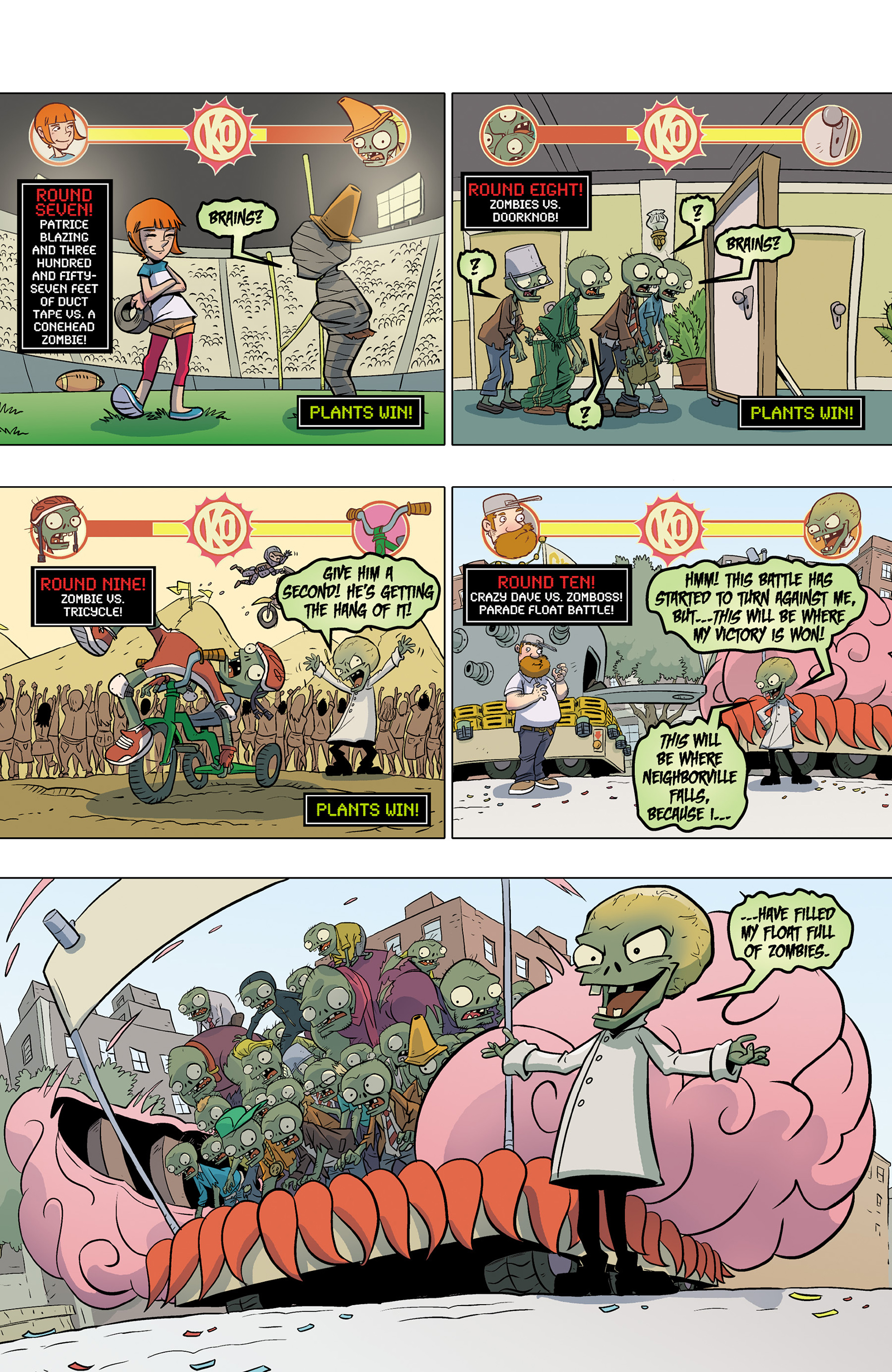 Read online Plants vs. Zombies: Grown Sweet Home comic -  Issue #6 - 17