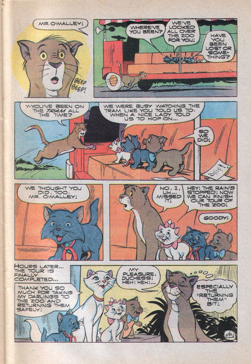 Read online O'Malley and the Alley Cats comic -  Issue #2 - 33