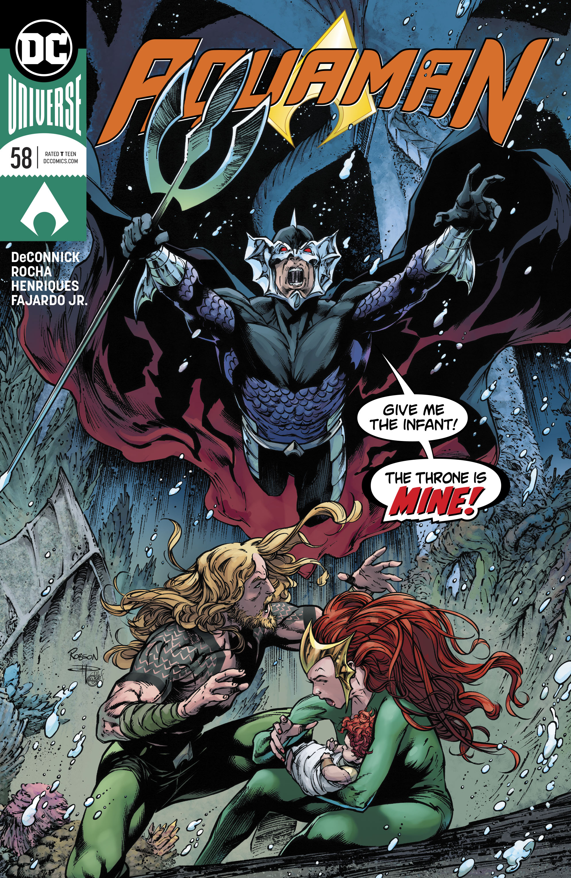 Read online Aquaman (2016) comic -  Issue #58 - 1