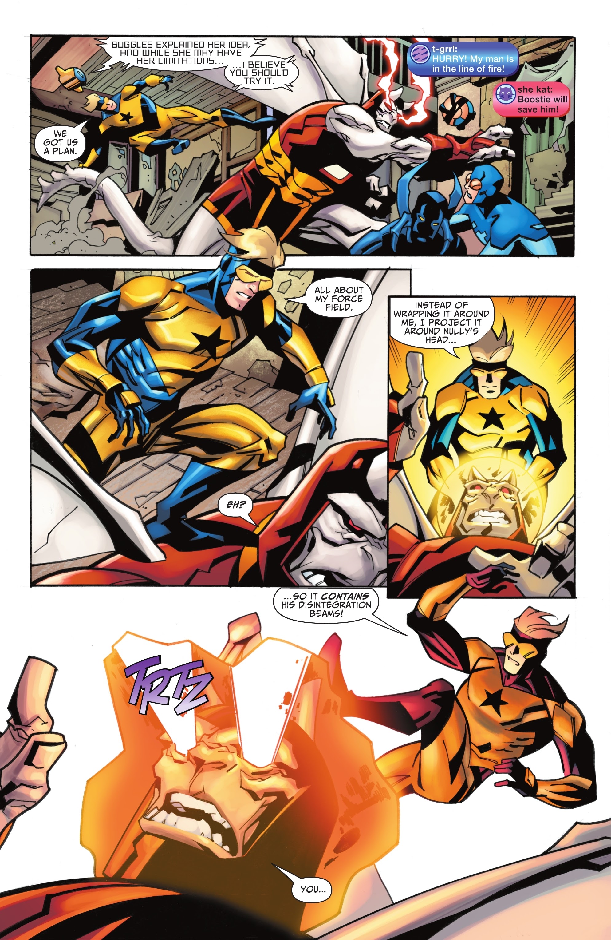 Read online Blue & Gold comic -  Issue #7 - 17