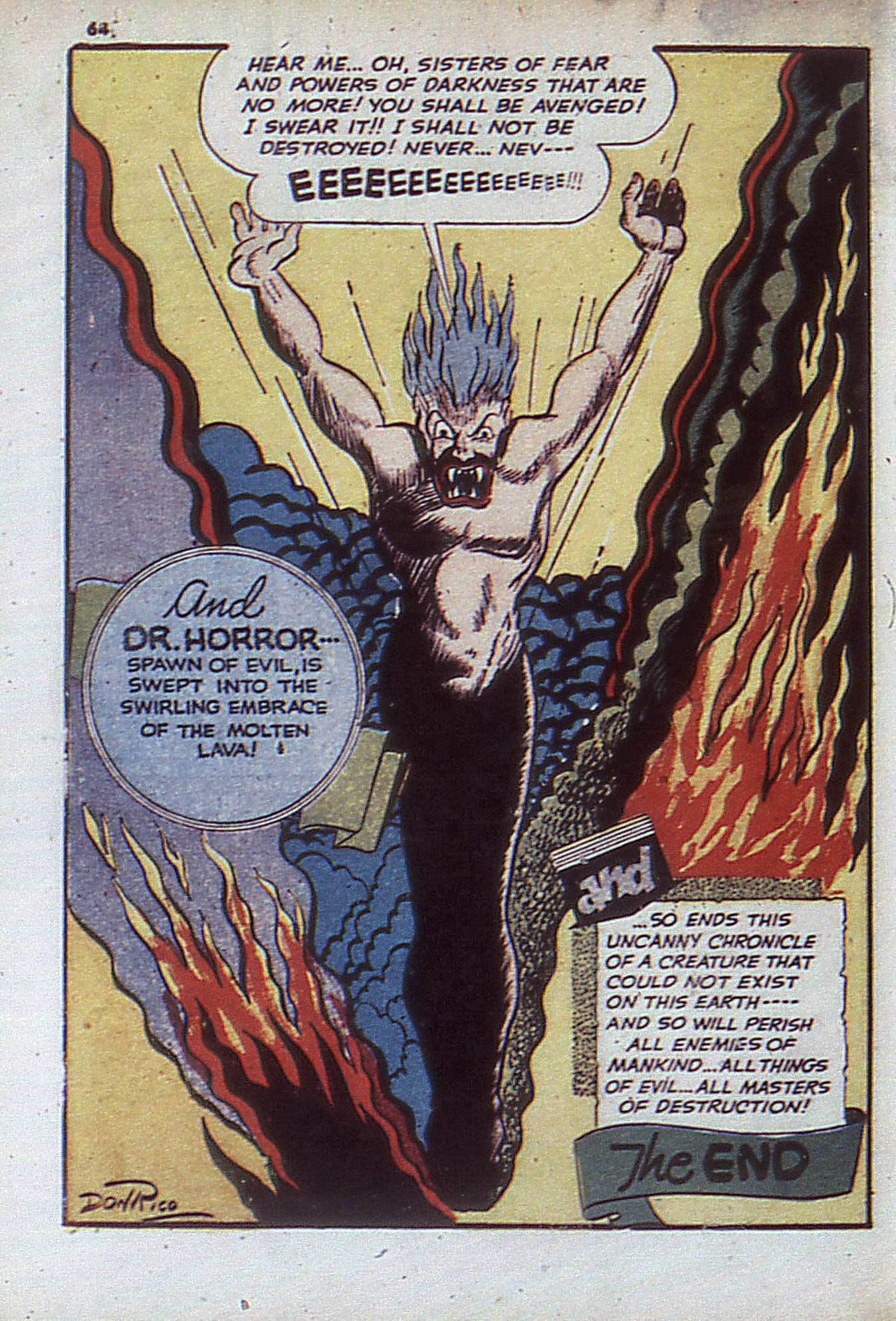 Read online Captain Battle Comics comic -  Issue #2 - 68