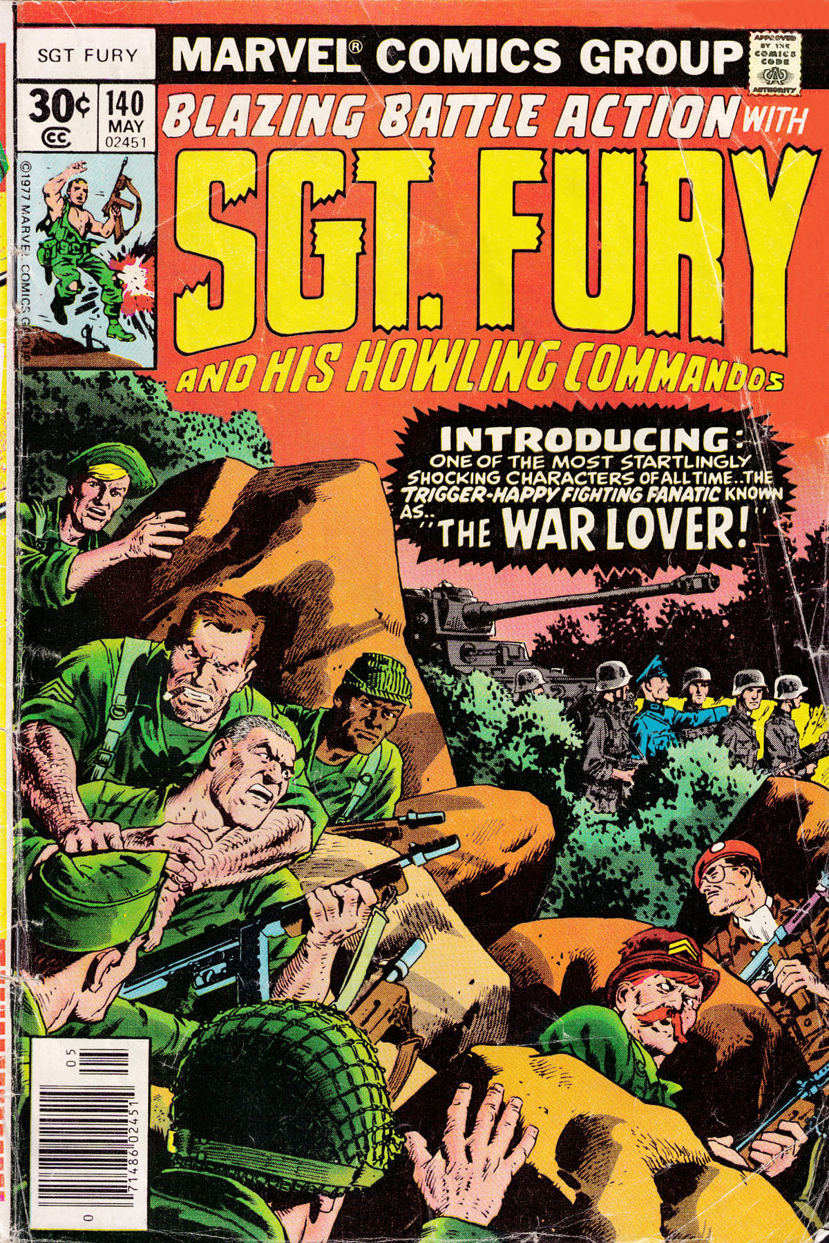 Read online Sgt. Fury comic -  Issue #140 - 1