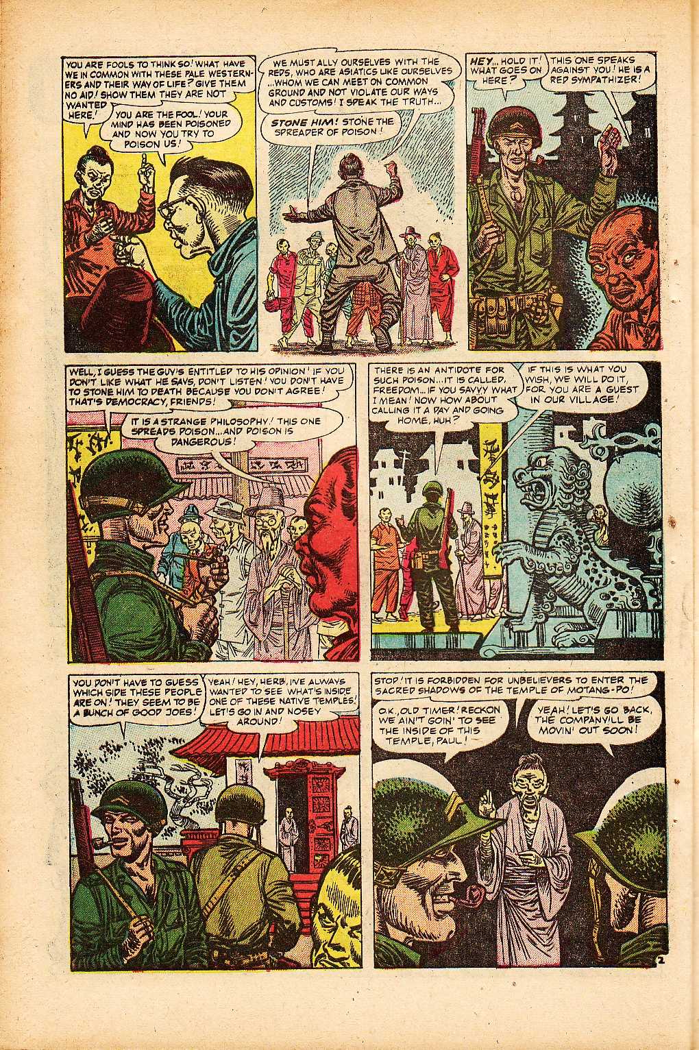 Read online War Comics comic -  Issue #14 - 28