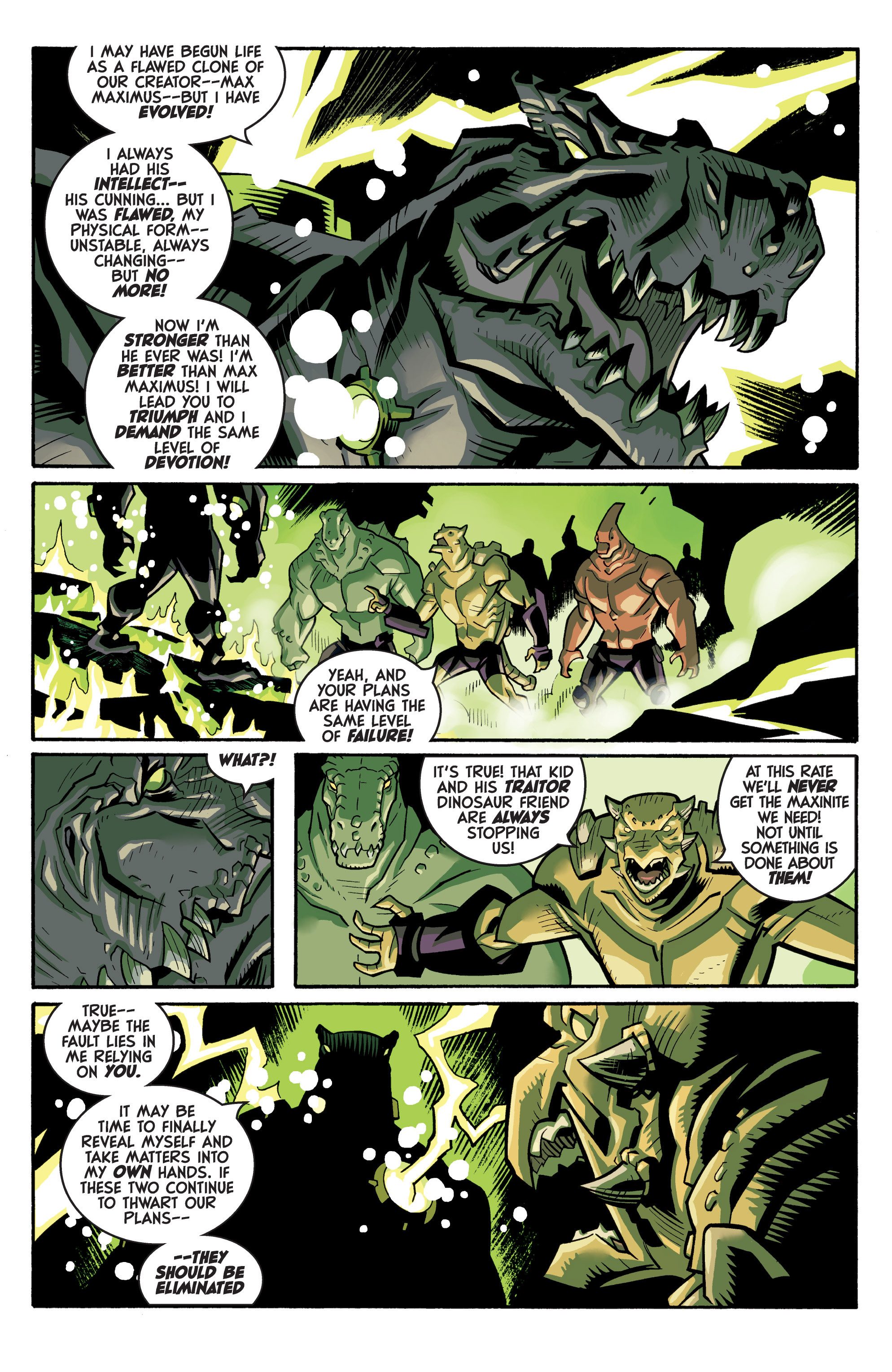 Read online Super Dinosaur (2011) comic -  Issue #18 - 19