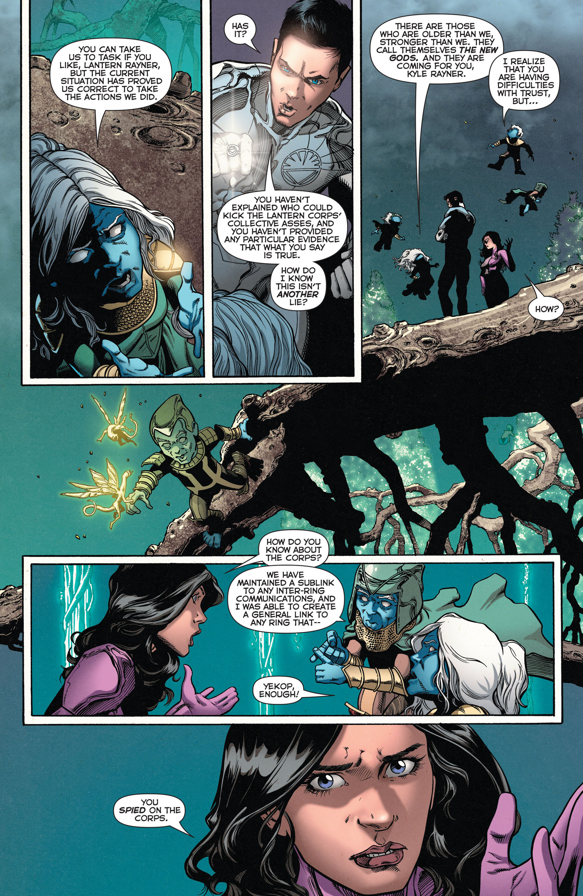 Read online Green Lantern: New Guardians comic -  Issue #35 - 6