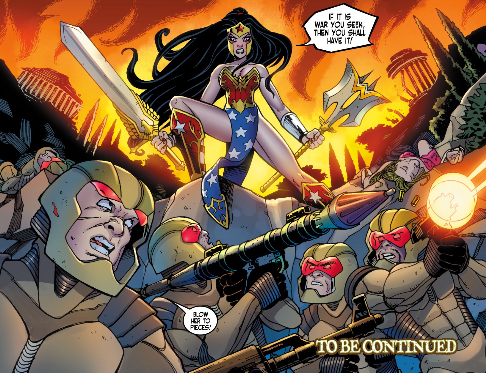 Read online Ame-Comi: Wonder Woman comic -  Issue #1 - 21