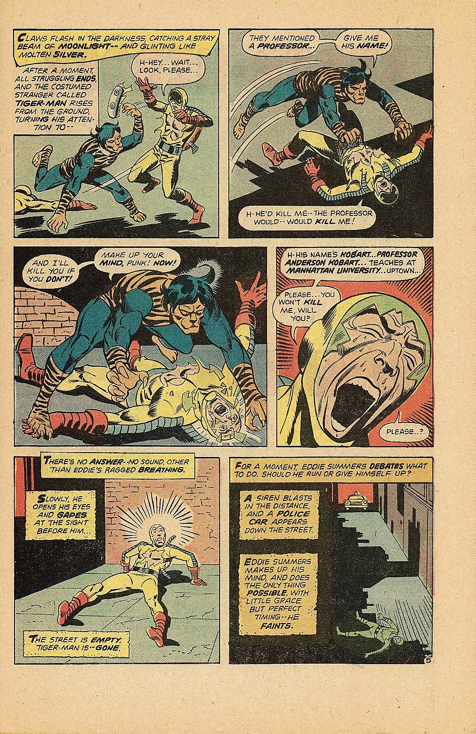 Read online Tiger-Man comic -  Issue #2 - 9