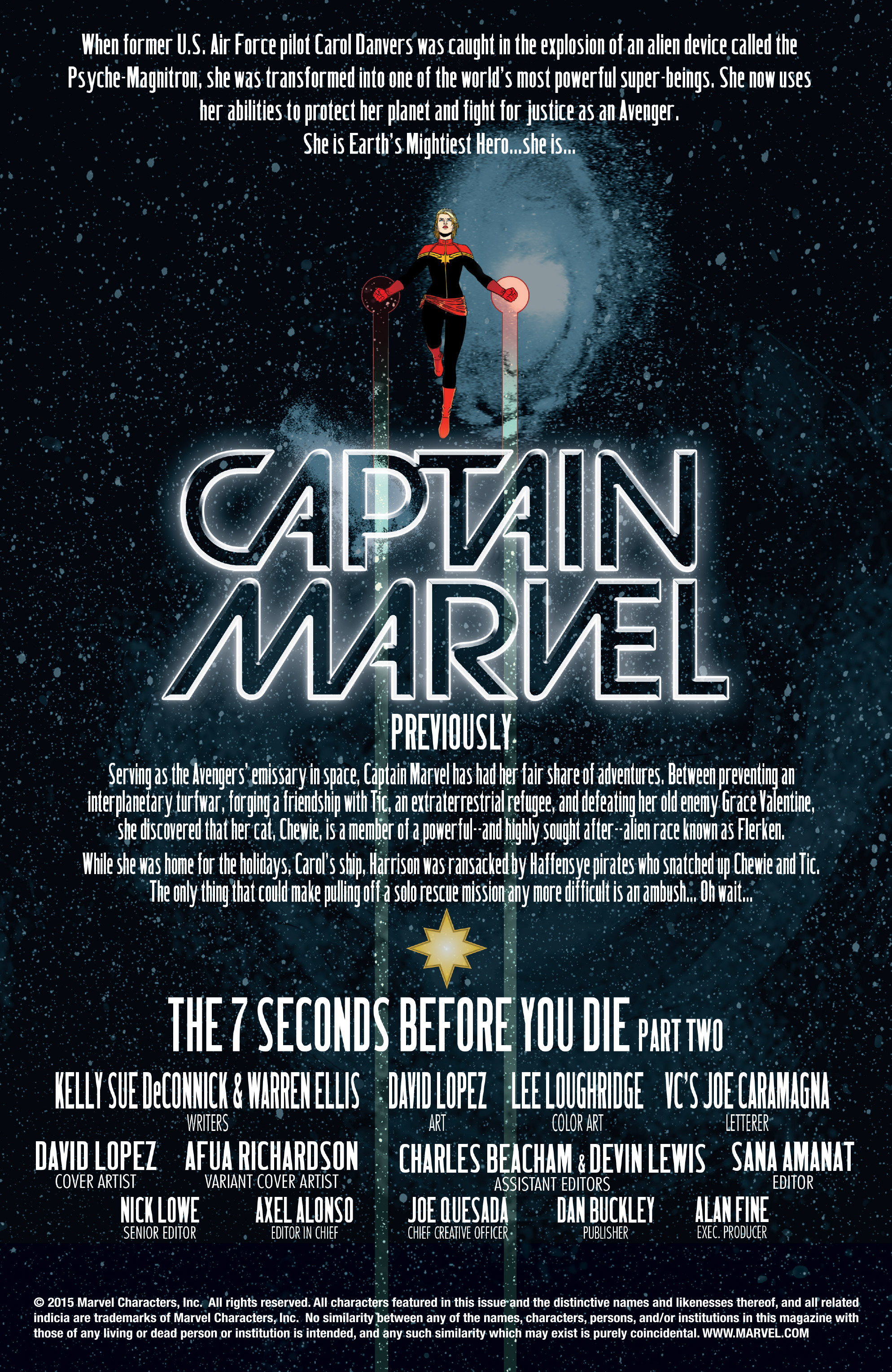 Read online Captain Marvel (2014) comic -  Issue #13 - 2