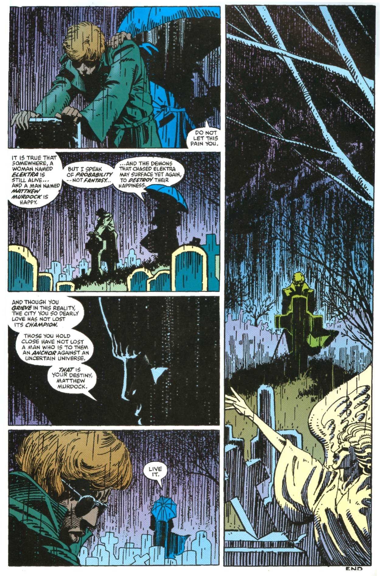 Read online Daredevil Visionaries: Frank Miller comic -  Issue # TPB 3 - 256