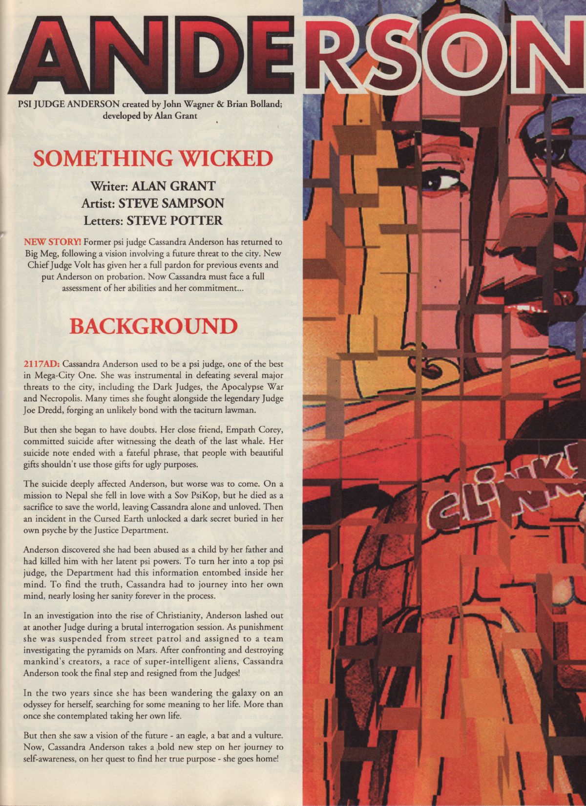 Read online Judge Dredd: The Megazine (vol. 2) comic -  Issue #74 - 41