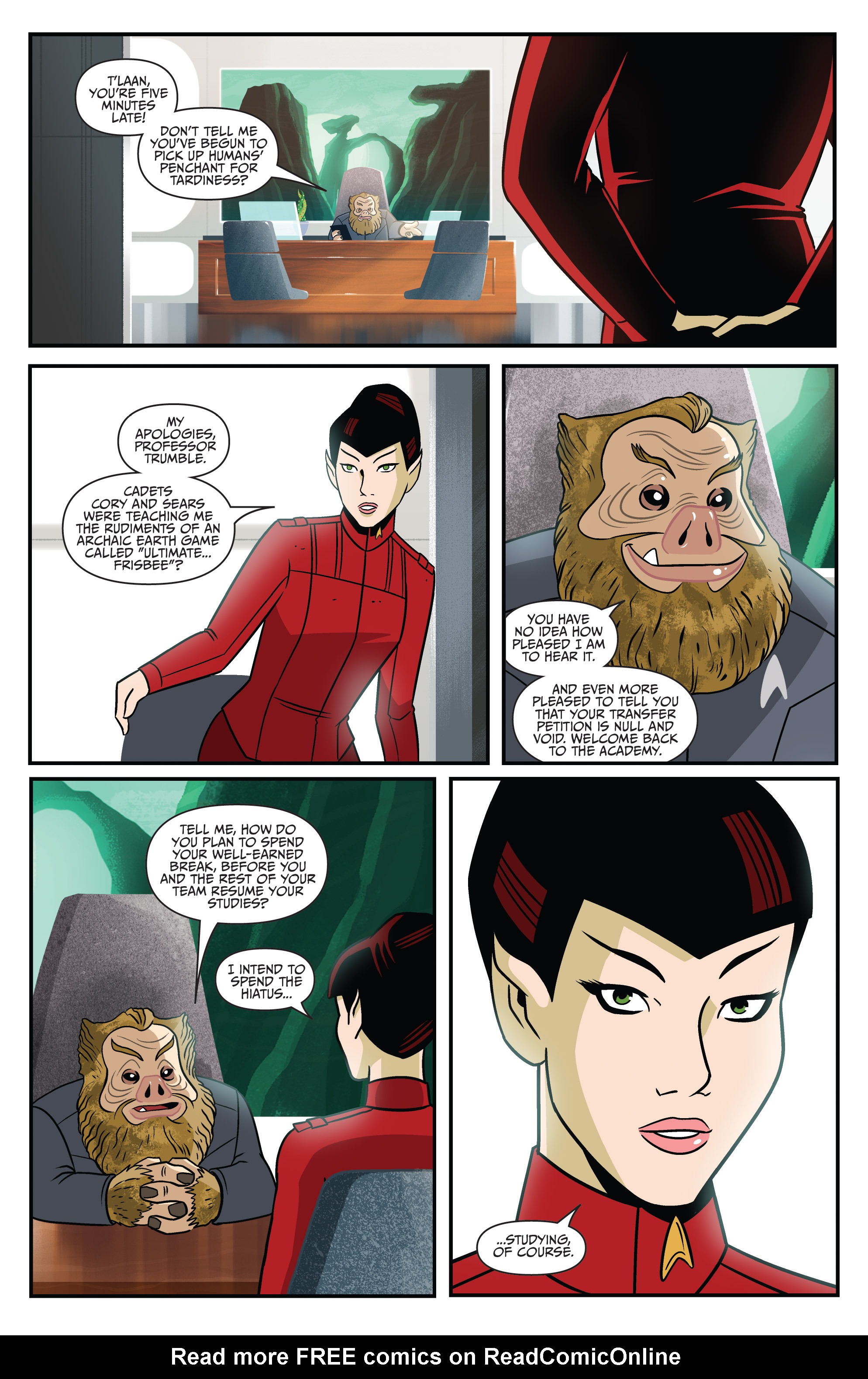 Read online Star Trek: Starfleet Academy (2015) comic -  Issue #5 - 20