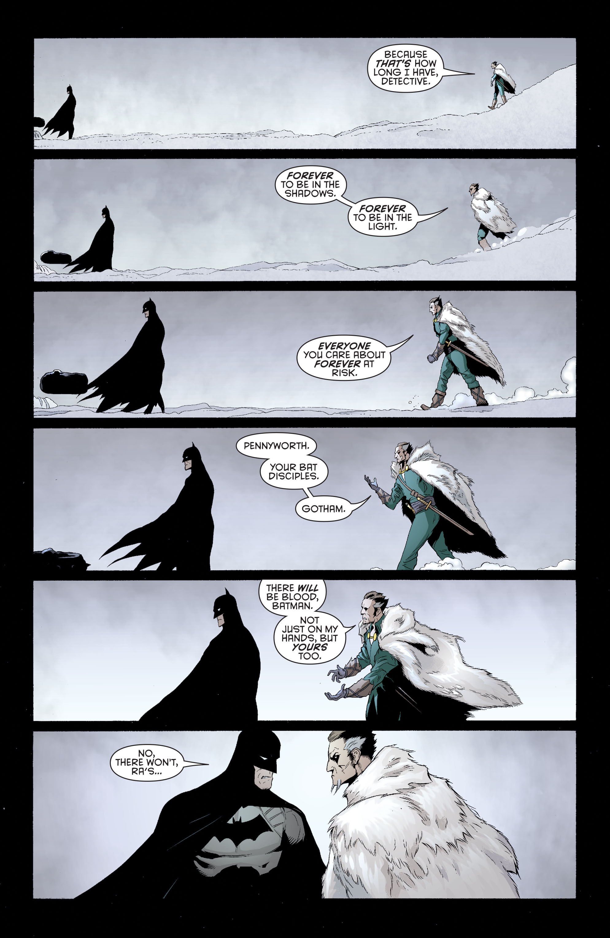 Read online Batman and Robin (2011) comic -  Issue #32 - Batman and Ra's al Ghul - 14