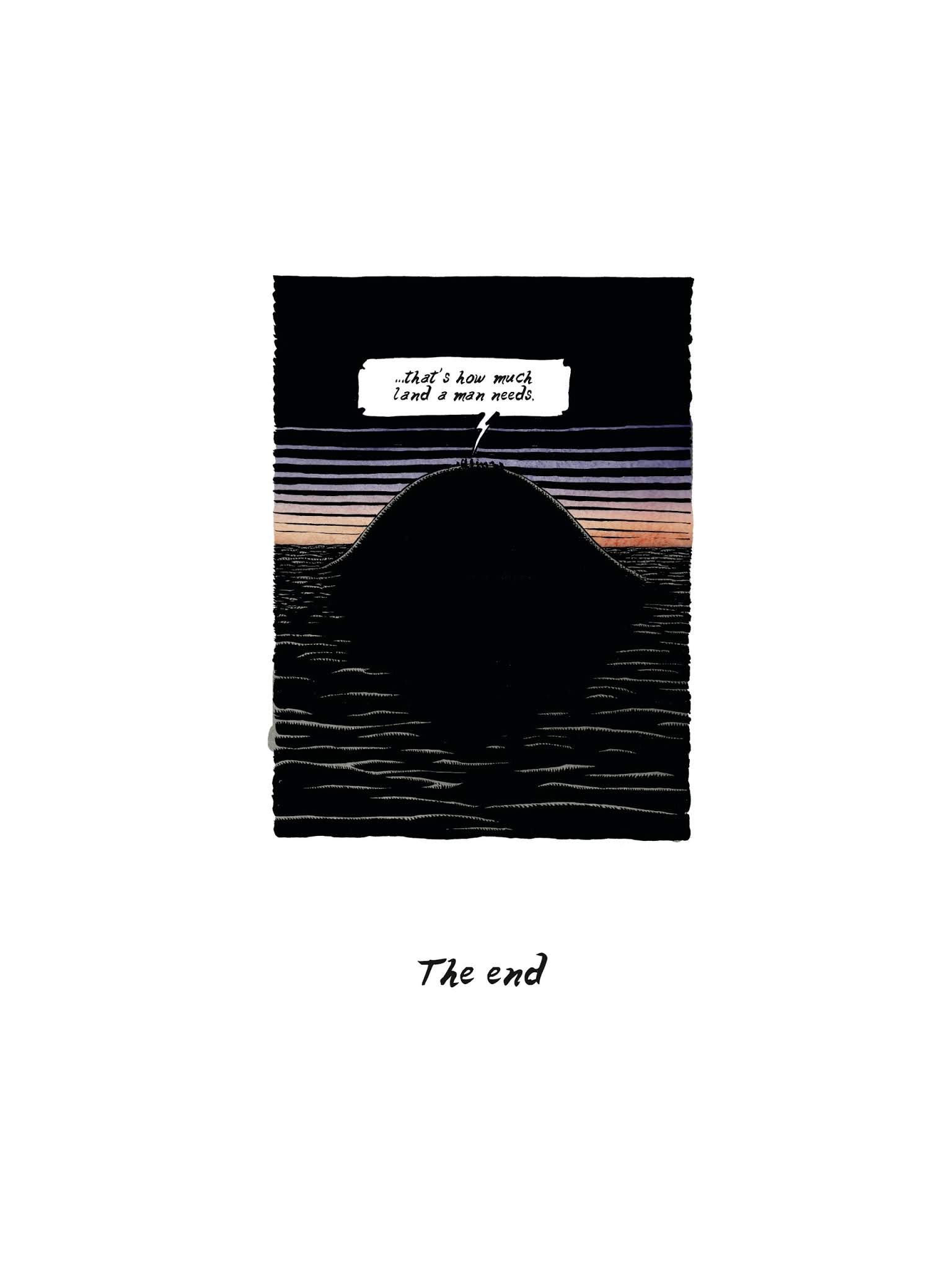 Read online How Much Land Does A Man Need? comic -  Issue # TPB - 136