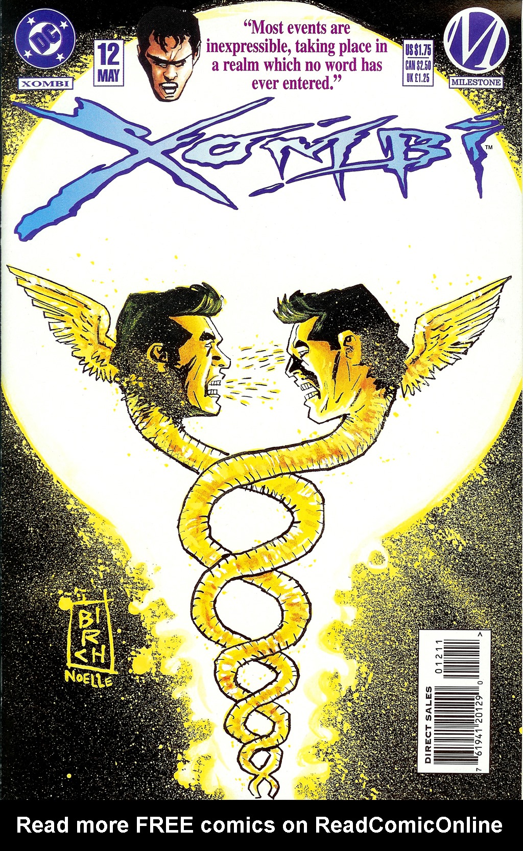 Read online Xombi (1994) comic -  Issue #12 - 1