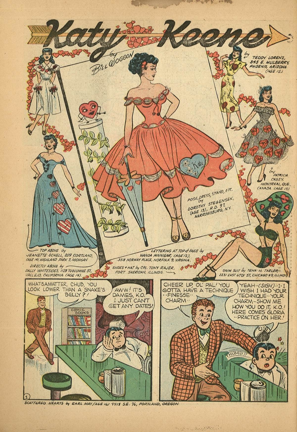 Read online Katy Keene (1949) comic -  Issue #16 - 30