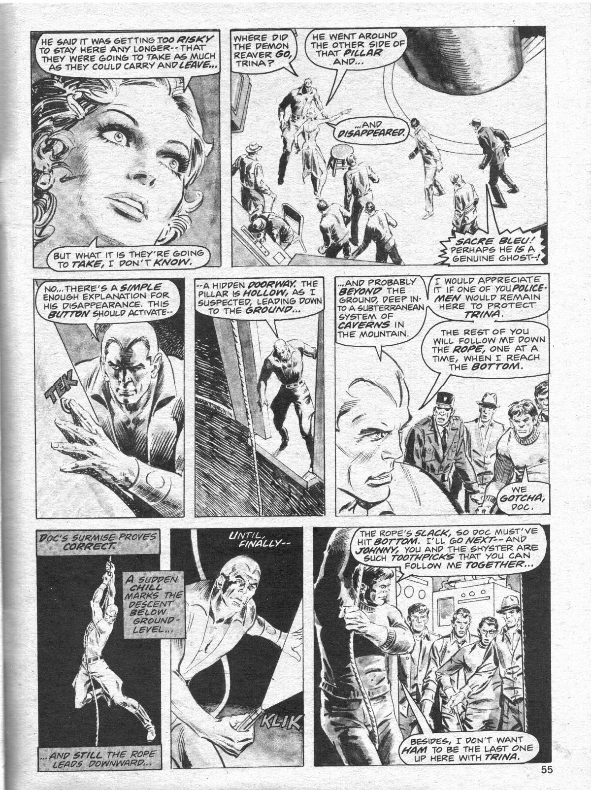 Read online Doc Savage (1975) comic -  Issue #4 - 55