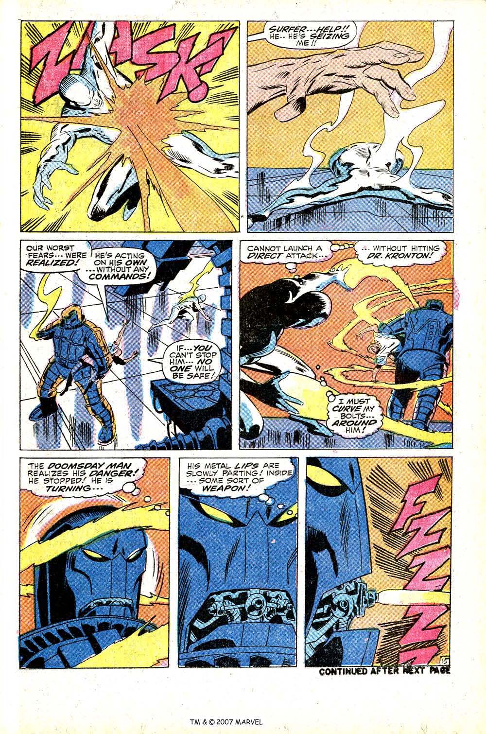 Read online Silver Surfer (1968) comic -  Issue #13 - 21