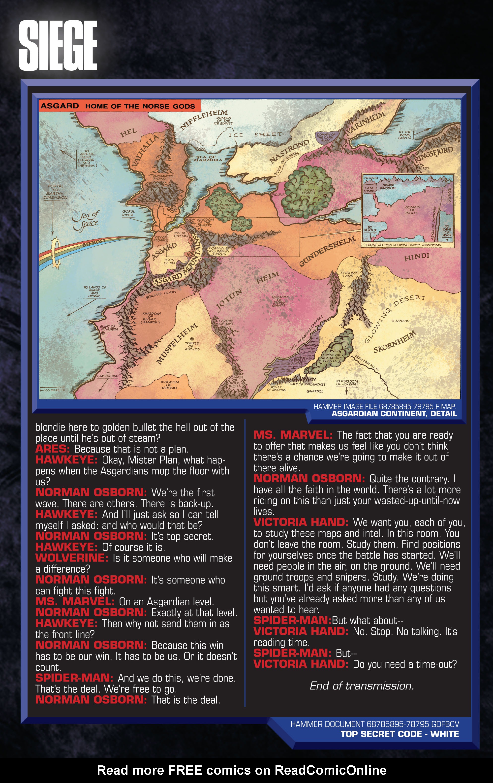 Read online Siege (2010) comic -  Issue #1 - 32
