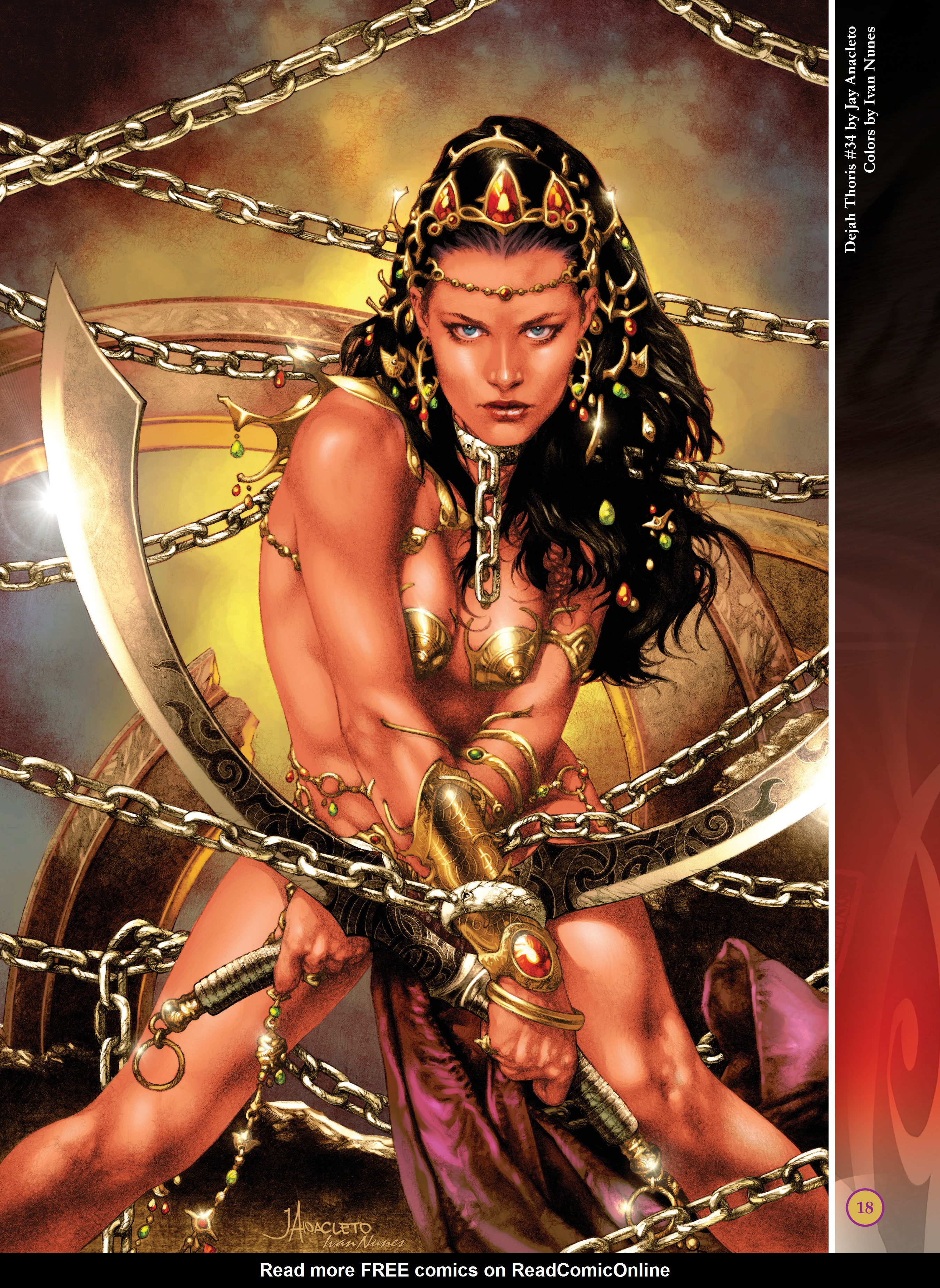 Read online The Art of Dejah Thoris and the Worlds of Mars comic -  Issue # TPB 2 (Part 1) - 17