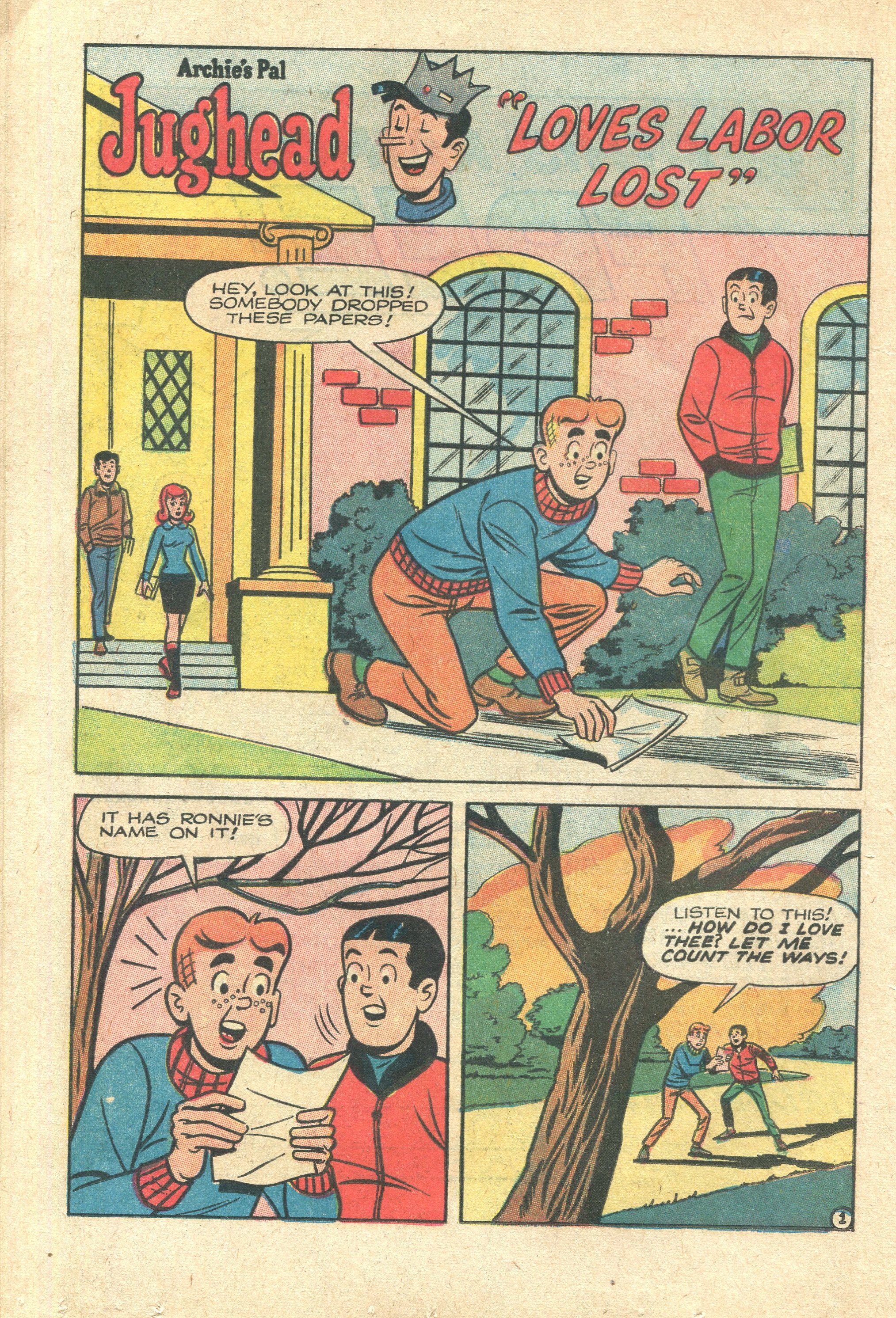 Read online Jughead (1965) comic -  Issue #144 - 20