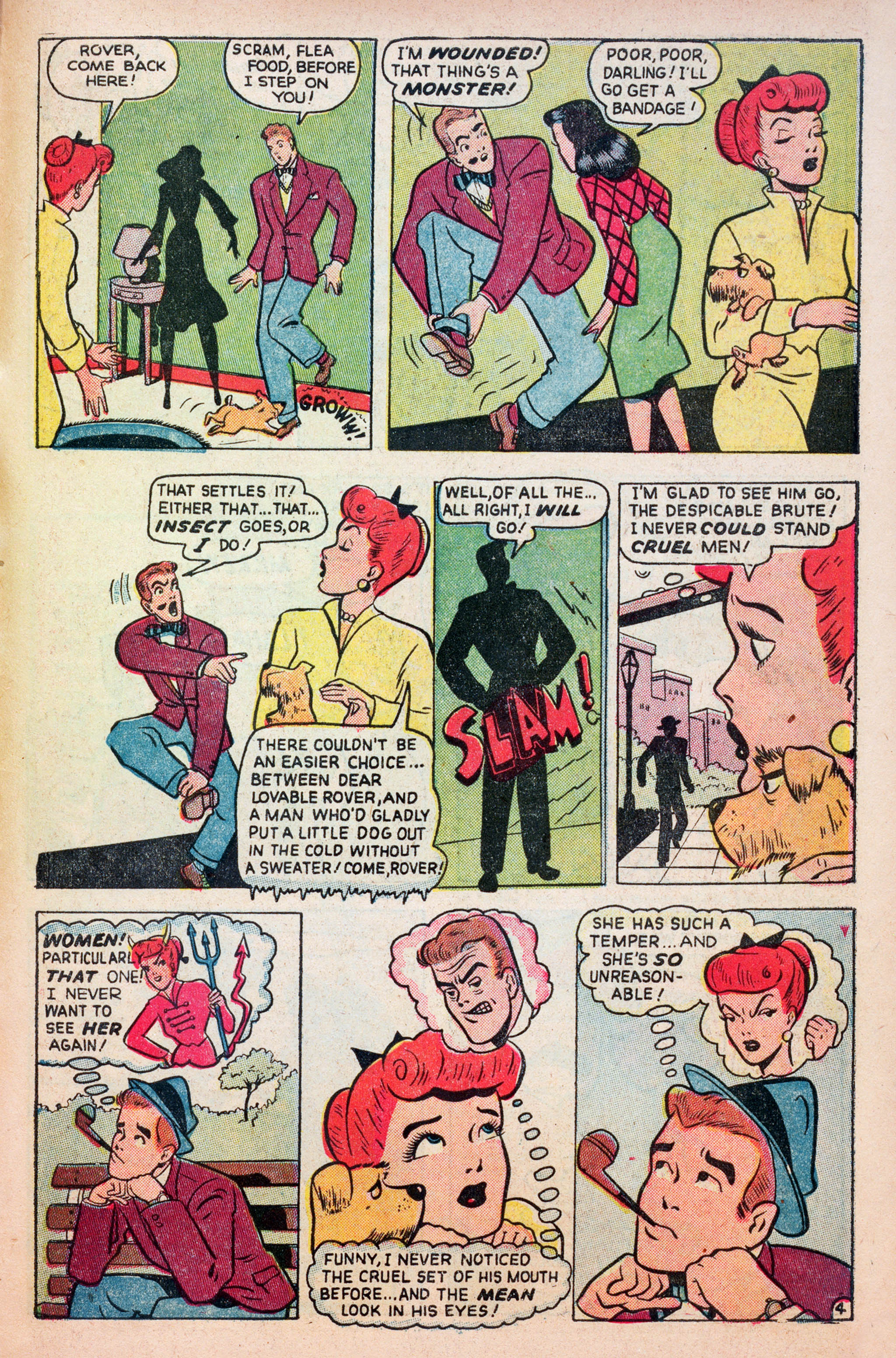 Read online Comedy Comics (1948) comic -  Issue #6 - 31