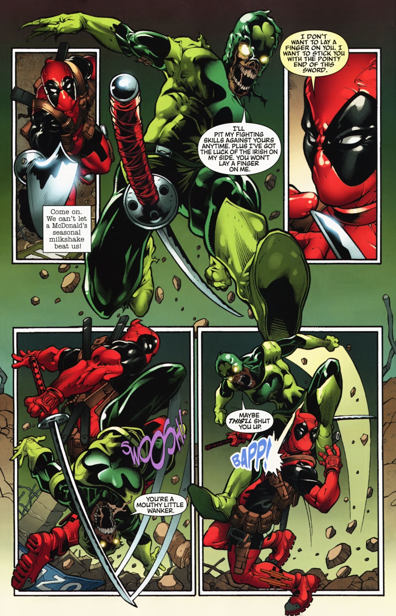 Read online Deadpool: Merc With a Mouth comic -  Issue #8 - 12