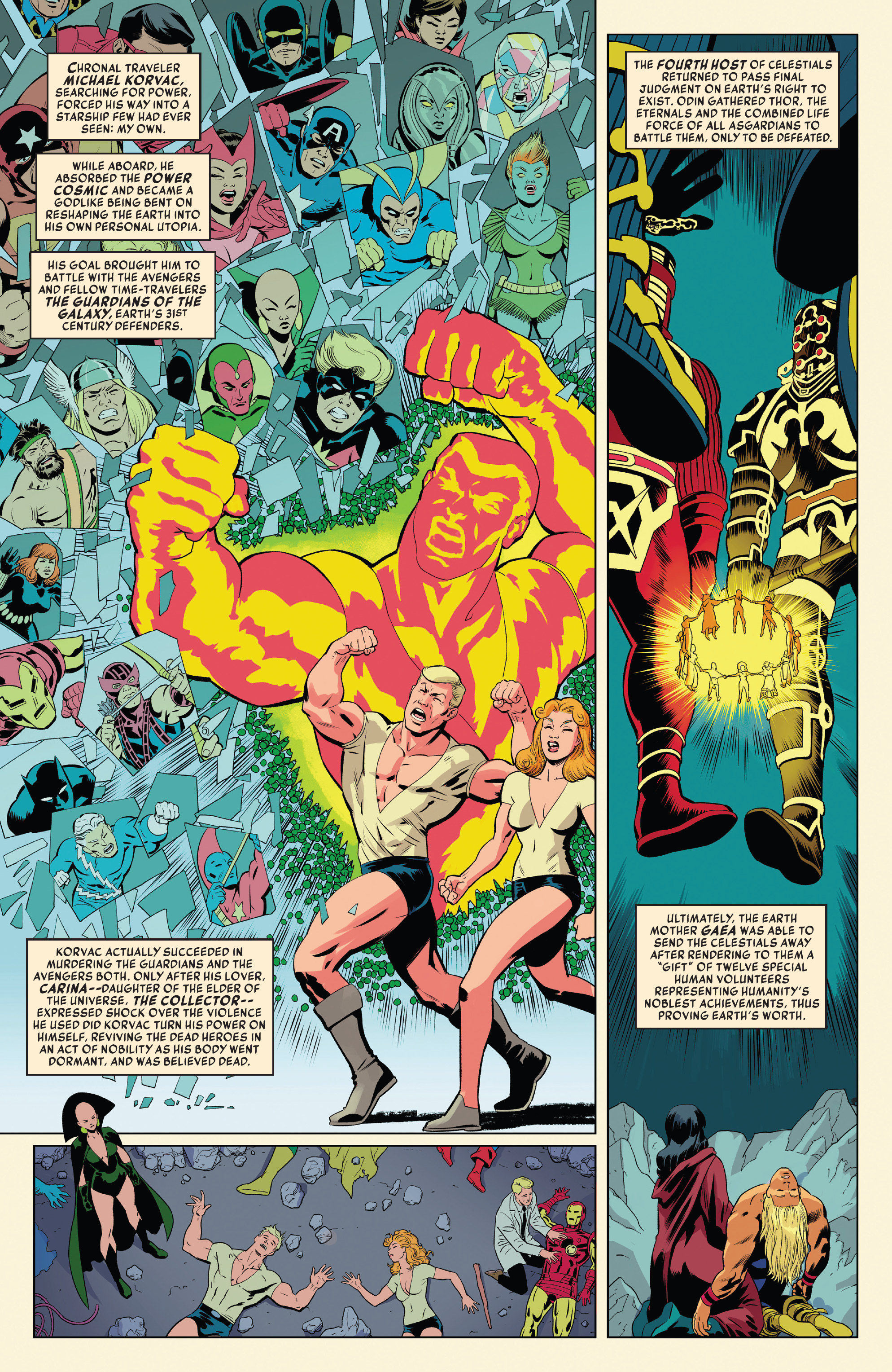 Read online History of the Marvel Universe (2019) comic -  Issue #4 - 6