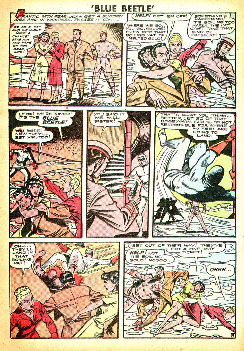 Read online The Blue Beetle comic -  Issue #56 - 20
