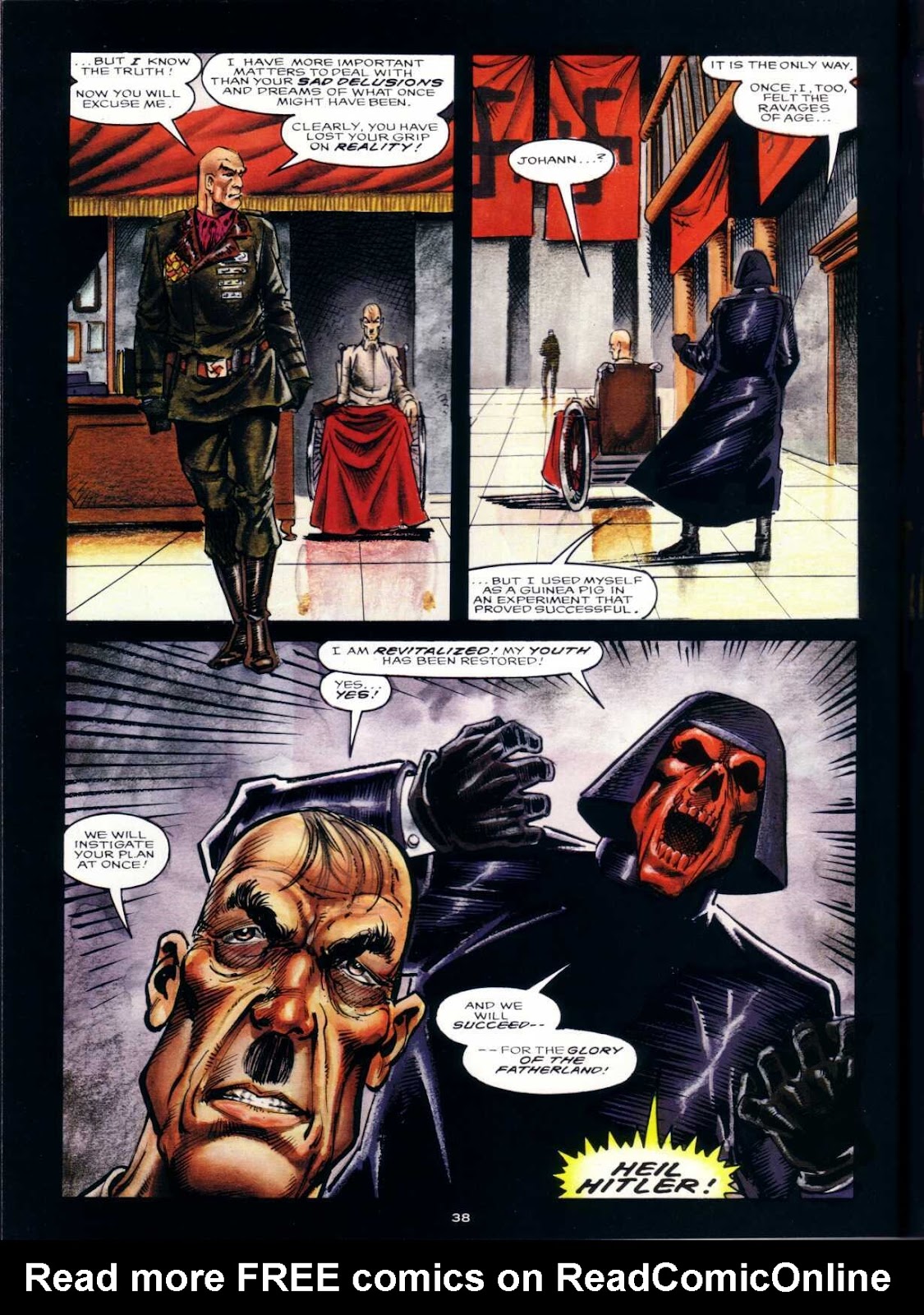 Marvel Graphic Novel issue 66 - Excalibur - Weird War III - Page 37