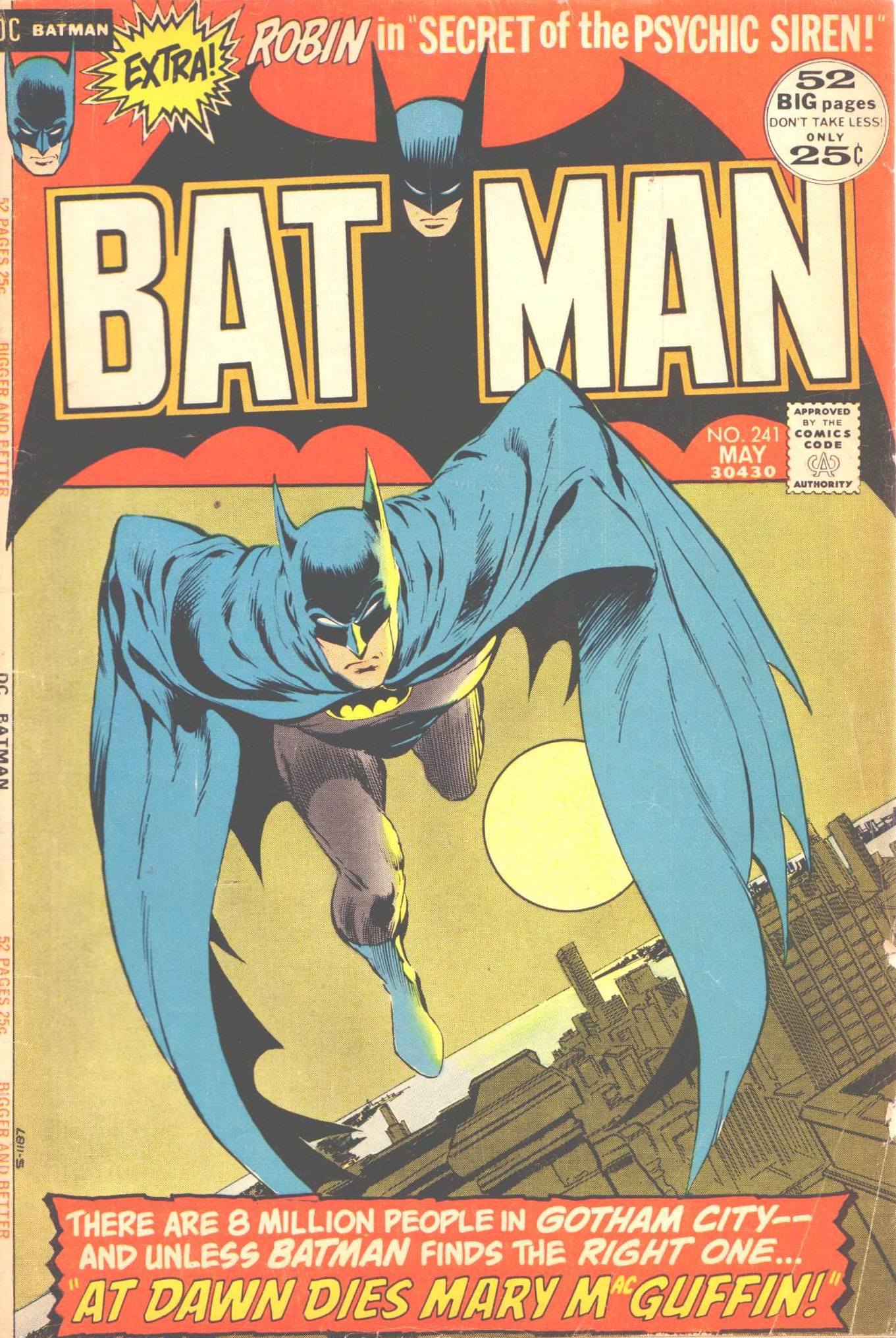 Read online Batman (1940) comic -  Issue #241 - 1