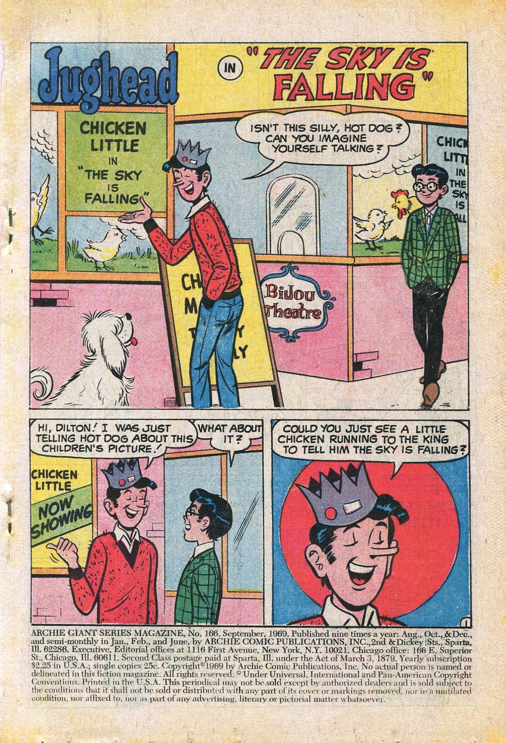 Read online Archie Giant Series Magazine comic -  Issue #166 - 3