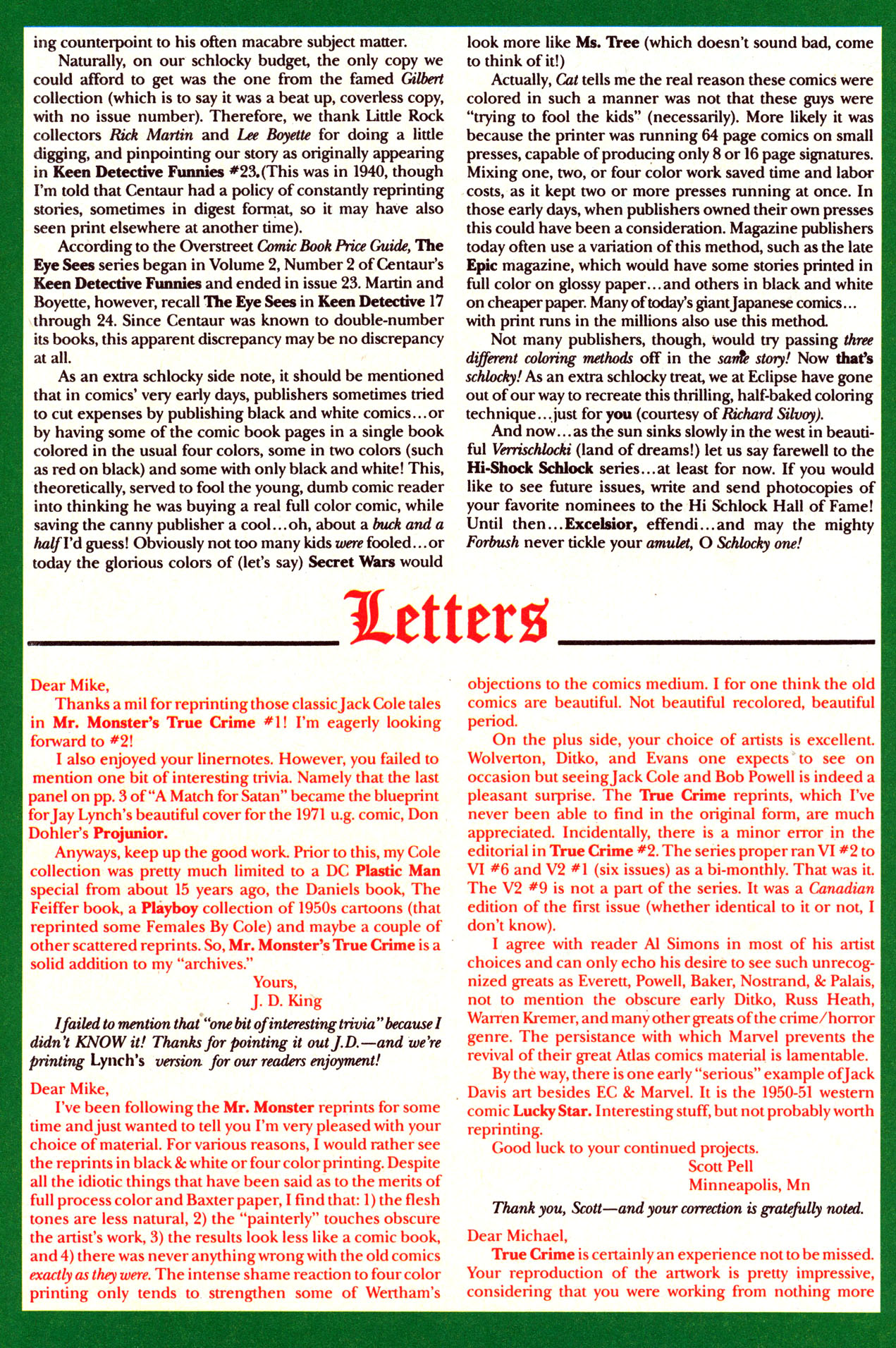 Read online Mr. Monster's Super Duper Special comic -  Issue #7 - 32