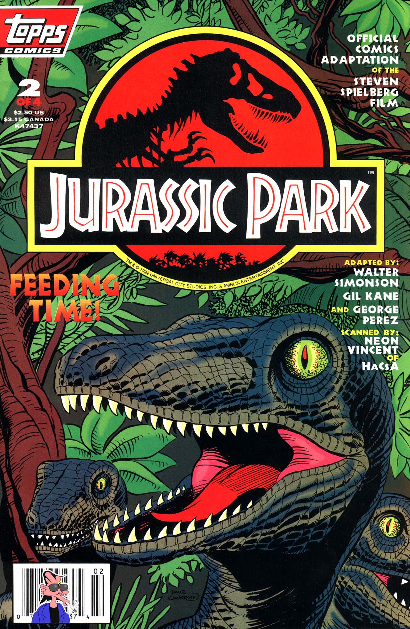 Read online Jurassic Park (1993) comic -  Issue #2 - 1