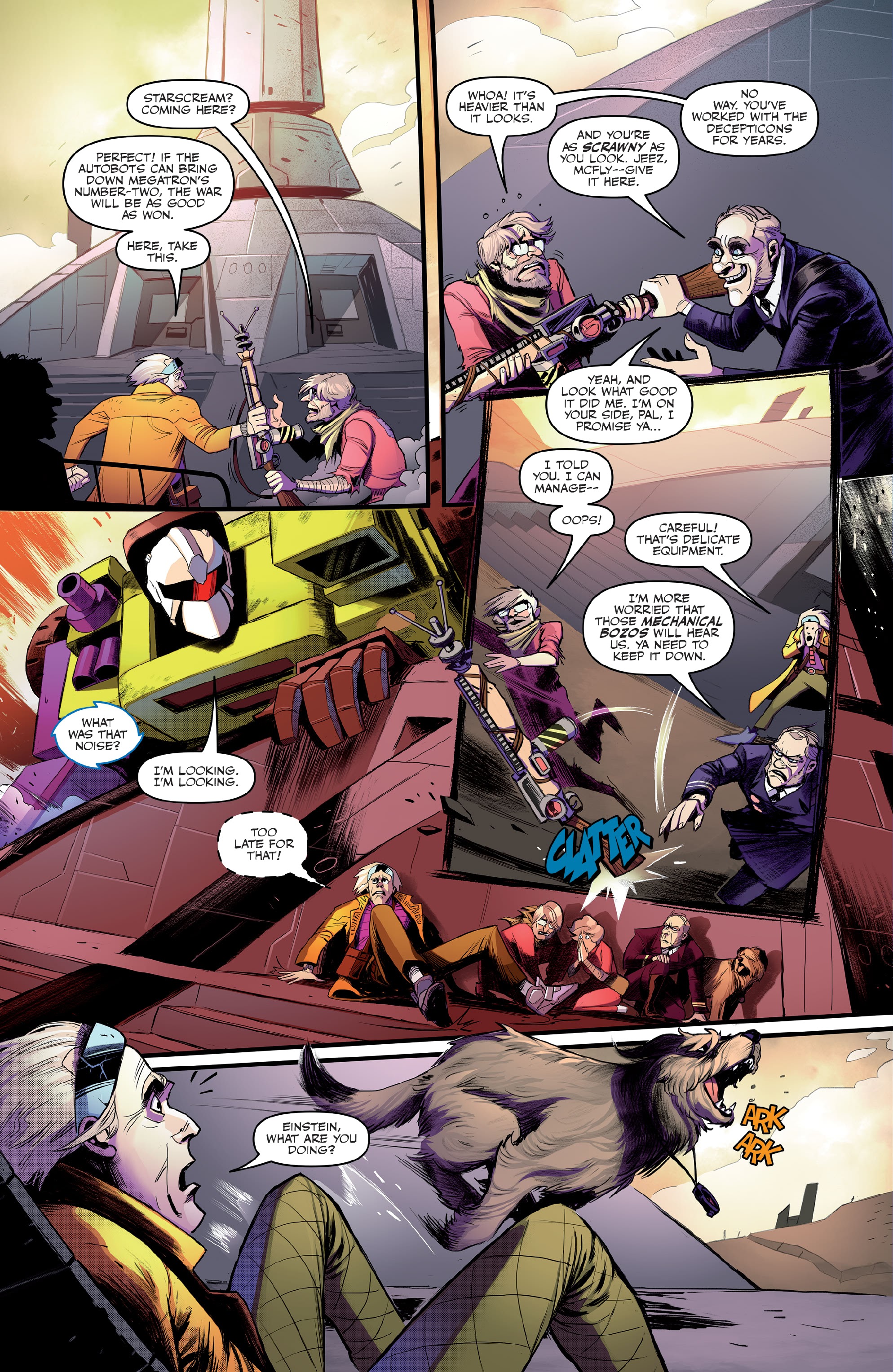 Read online Transformers: Back to the Future comic -  Issue #3 - 12