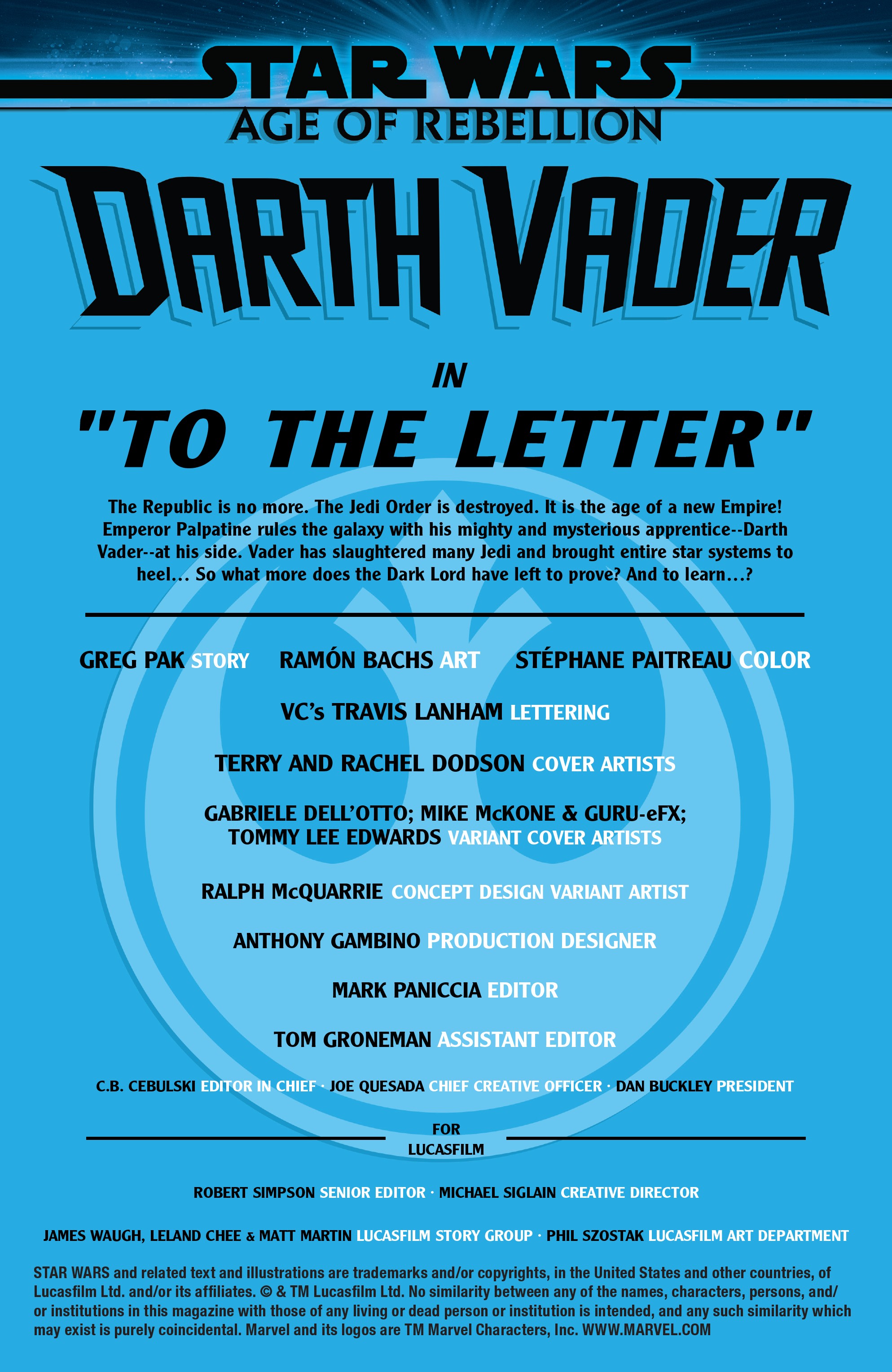 Read online Star Wars: Age of Rebellion - Darth Vader comic -  Issue # Full - 5
