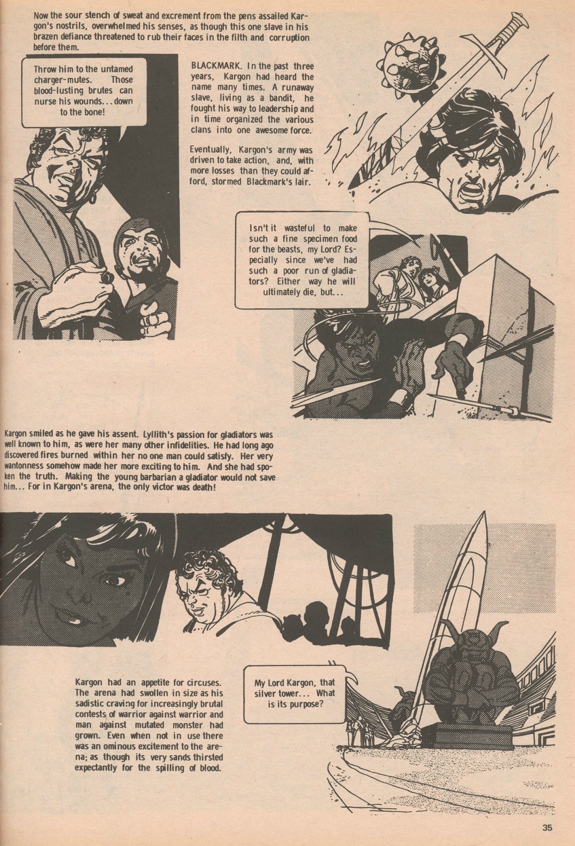 Read online The Savage Sword Of Conan comic -  Issue #3 - 35