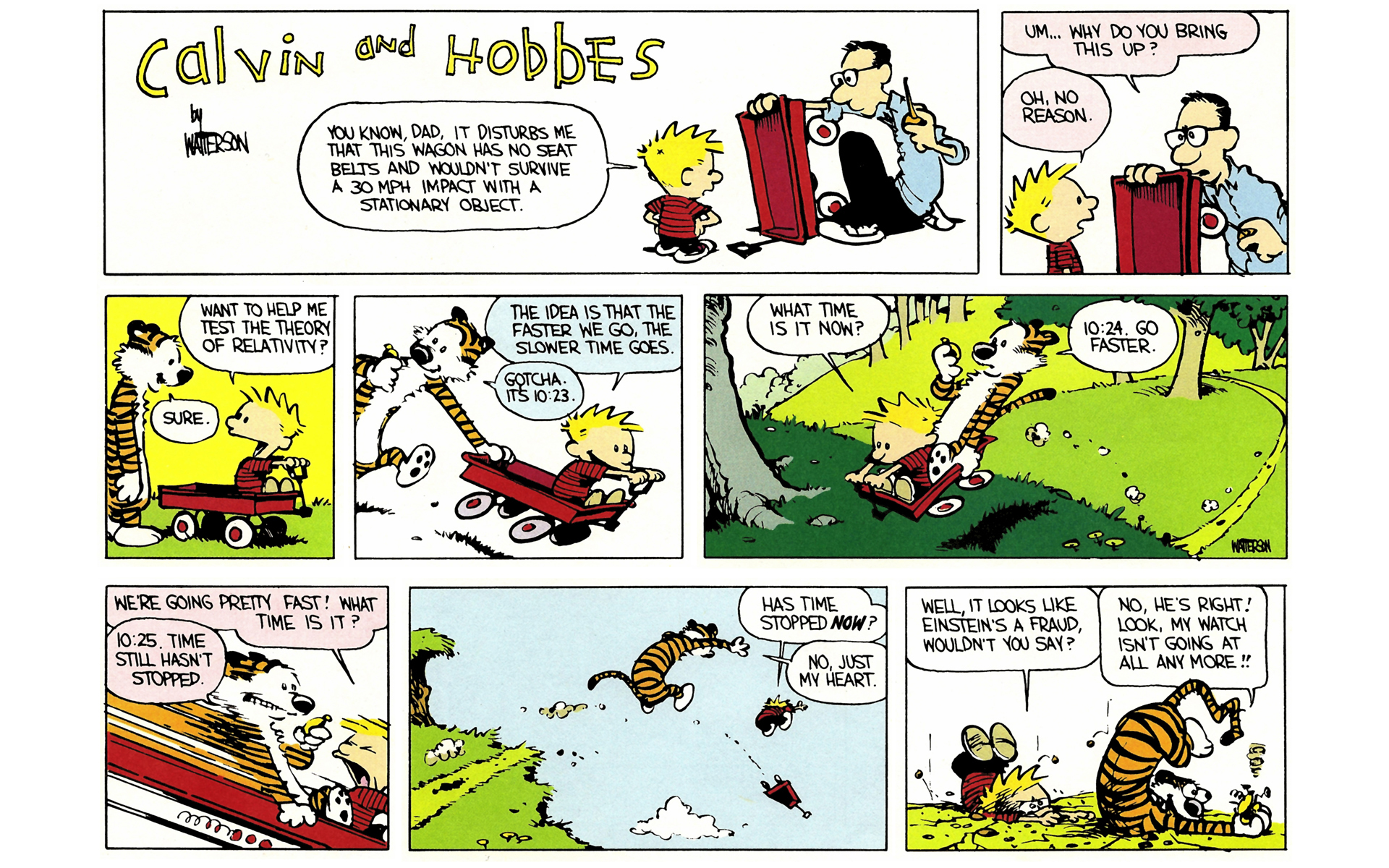 Read online Calvin and Hobbes comic -  Issue #1 - 161