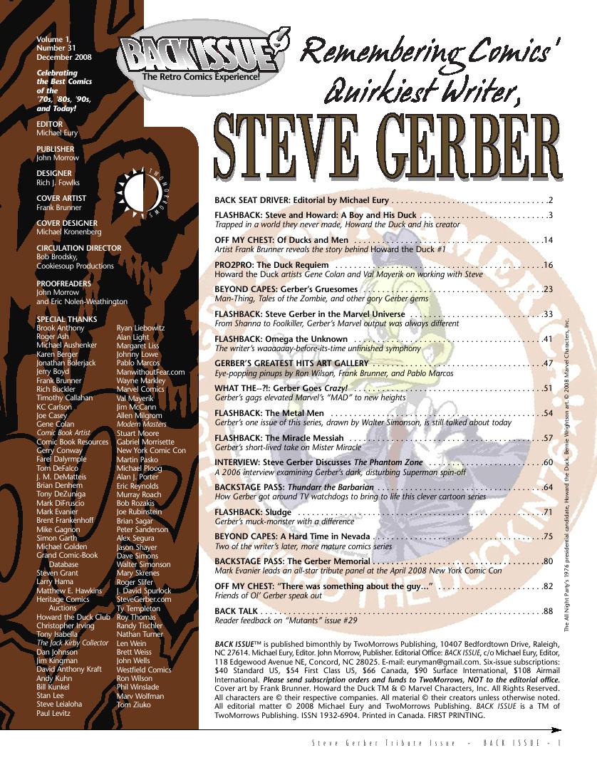 Read online Back Issue comic -  Issue #31 - 3