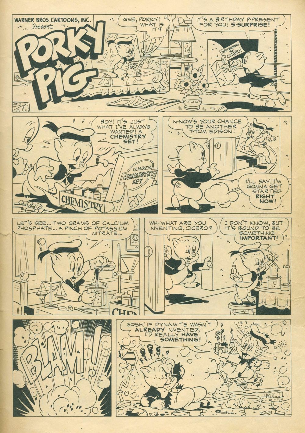 Read online Four Color Comics comic -  Issue #385 - 35