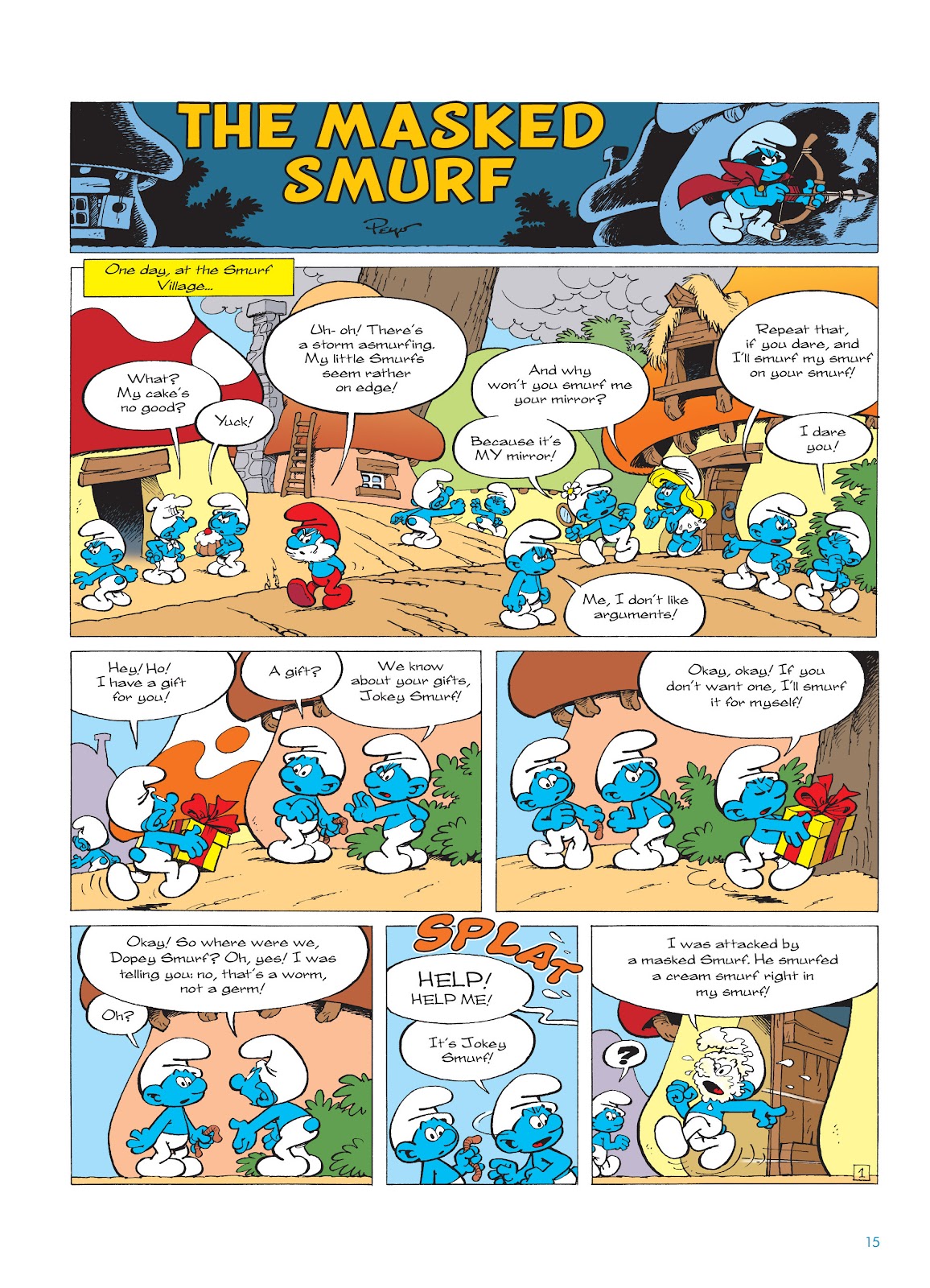 Read online The Smurfs comic -  Issue #16 - 16
