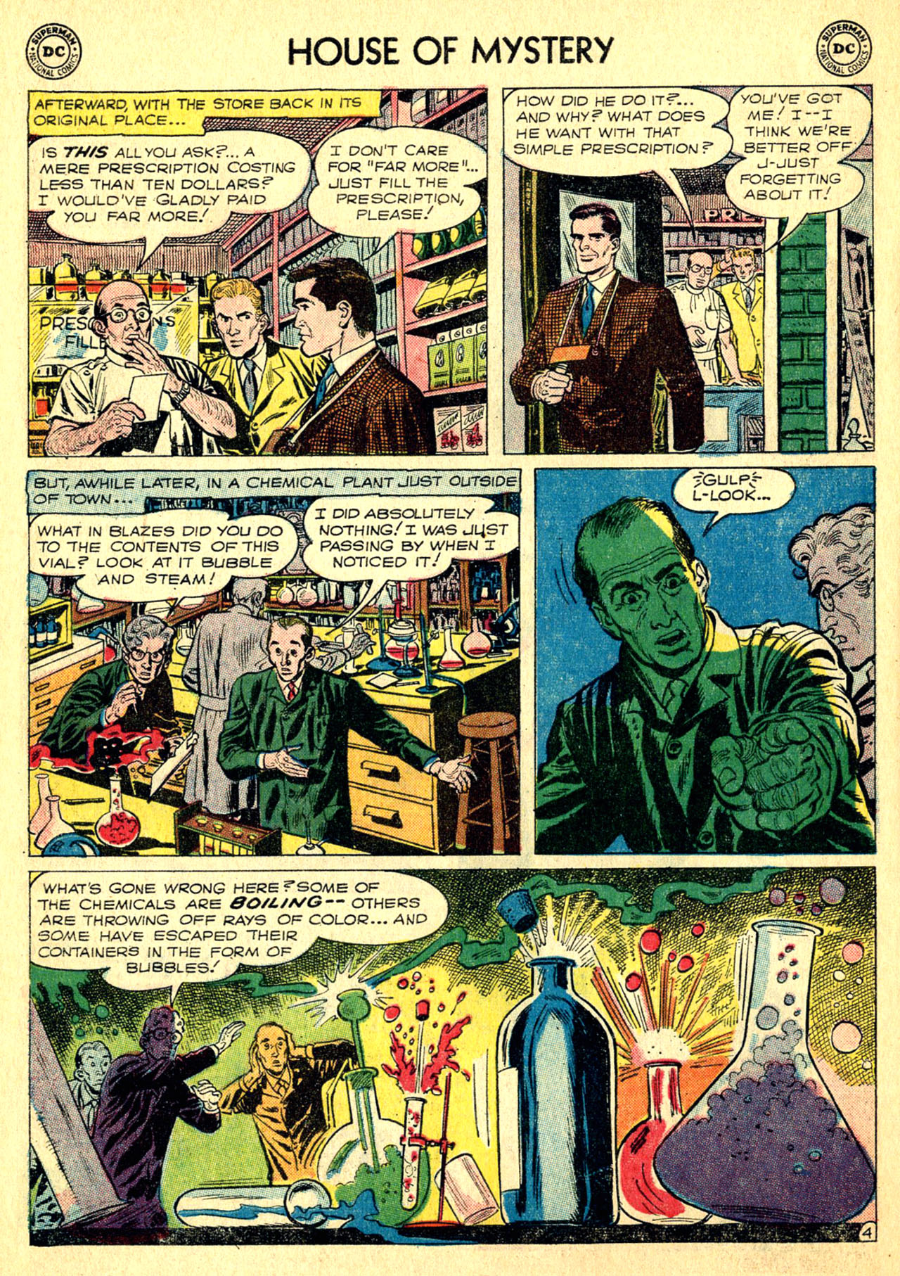 Read online House of Mystery (1951) comic -  Issue #86 - 6