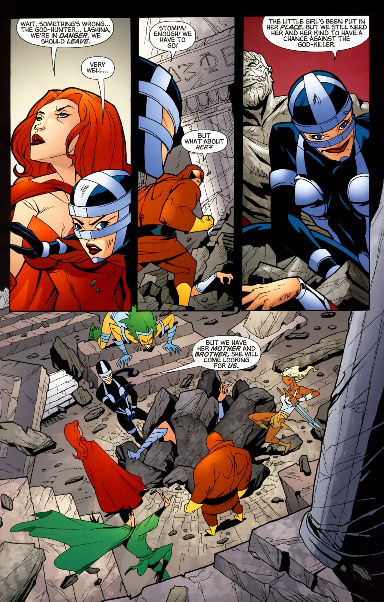 Read online Wonder Girl (2007) comic -  Issue #4 - 12