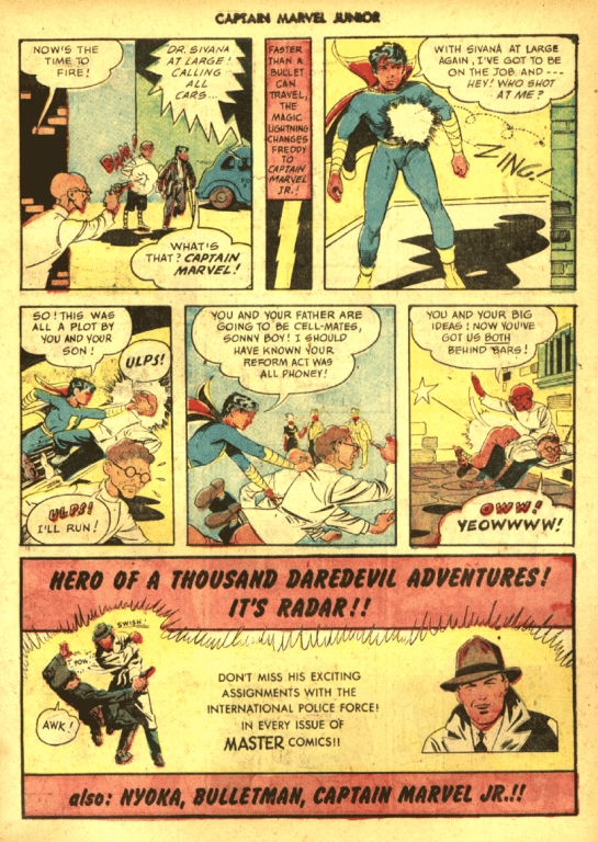 Read online Captain Marvel, Jr. comic -  Issue #39 - 9