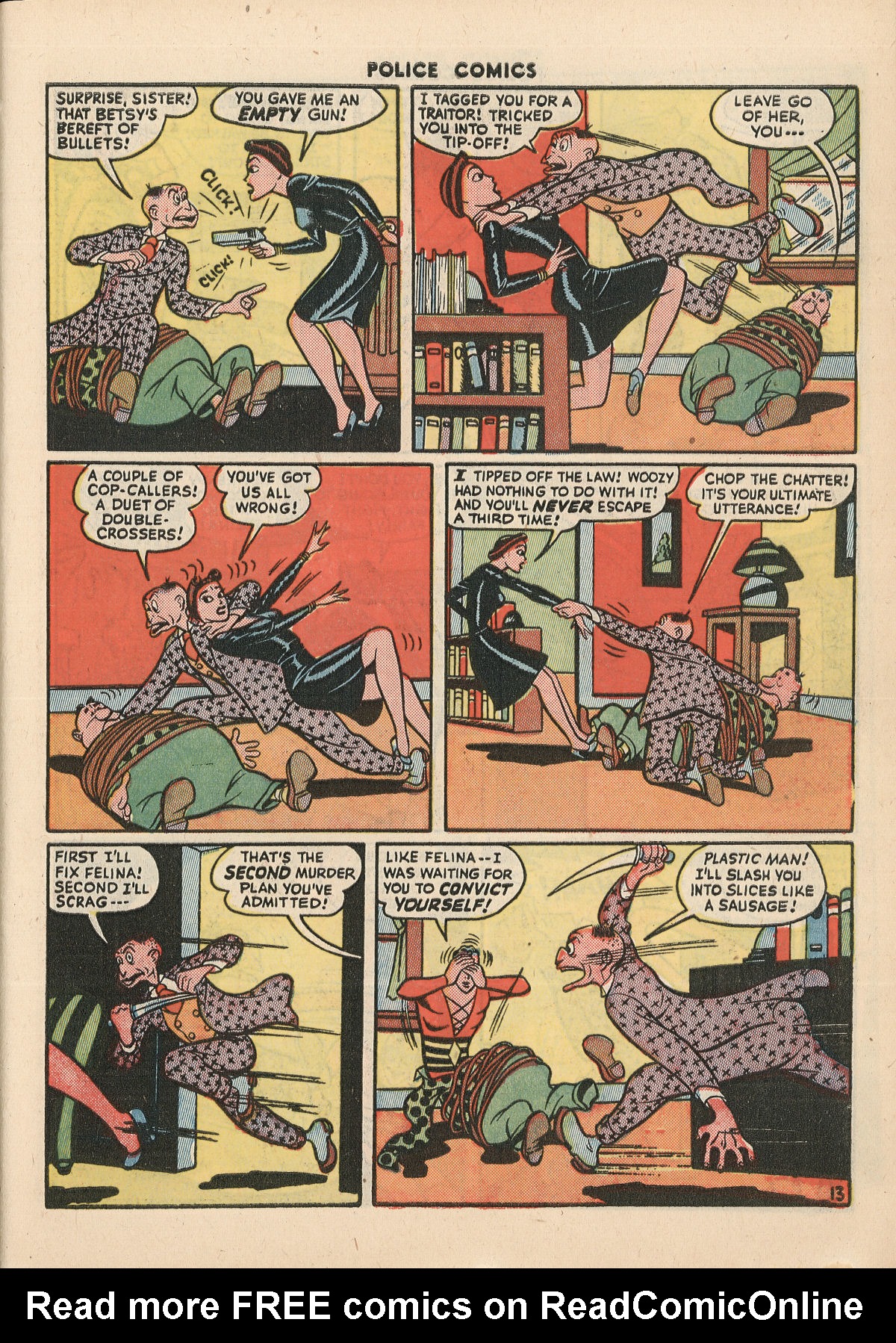 Read online Police Comics comic -  Issue #37 - 15