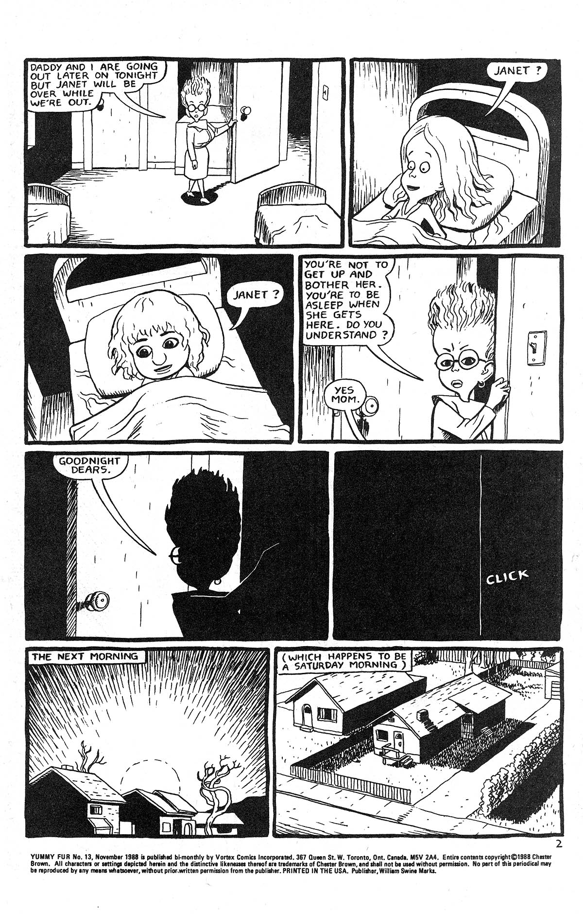 Read online Yummy Fur comic -  Issue #13 - 3