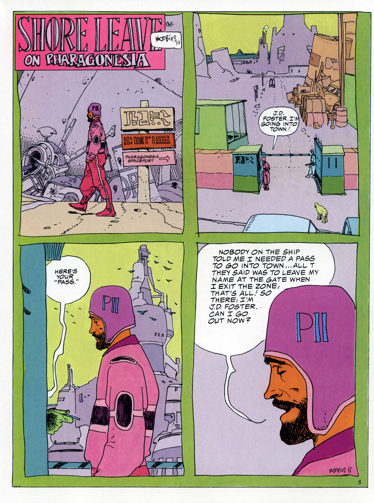 Read online Epic Graphic Novel: Moebius comic -  Issue # TPB 6 - 6