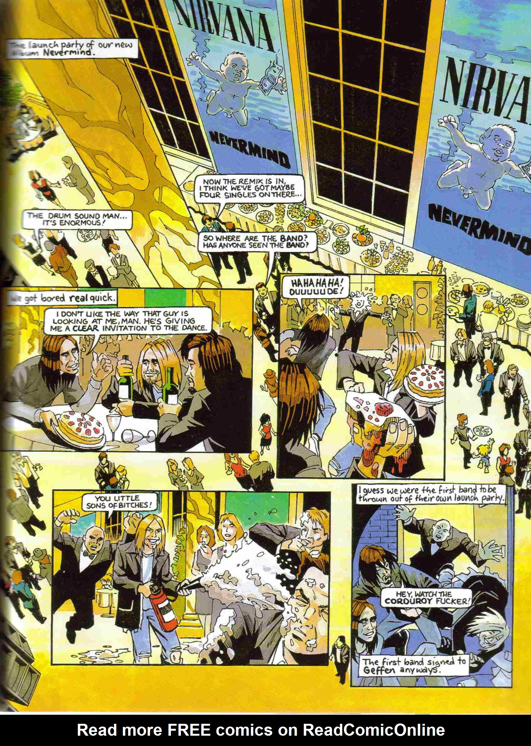 Read online GodSpeed: The Kurt Cobain Graphic comic -  Issue # TPB - 54